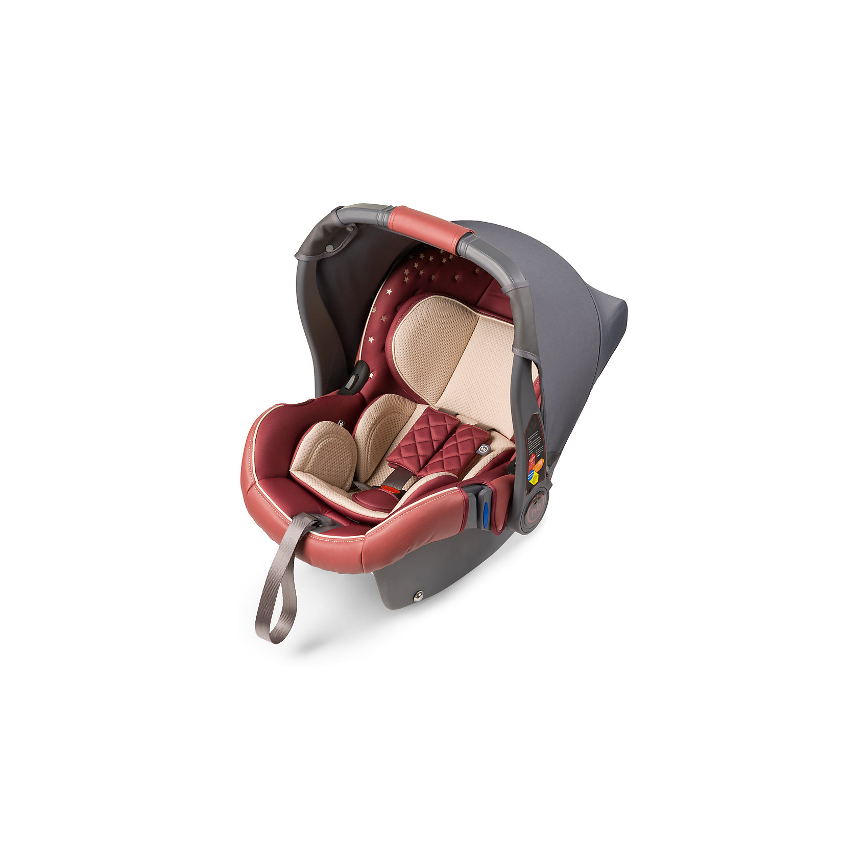 Автокресло Happy Baby Gelios V2, 0-13 кг, бордовый Автокресло Happy Baby Gelios V2, 0-13 кг, бордовыйГруппа 0+ (До 13 кг)<br>GELIOS V2 — автокресло-переноска группы 0+ (для детей с рождения до 13 кг). Данная модель обладает всеми необходимыми функциями для обеспечения безопасности: трехточечными ремнями безопасности, боковой защитой и прочным корпусом. Индикатор горизонтального положения поможет правильно установить автокресло-переноску в машине. Комфорт в дороге обеспечивает вкладыш для новорожденного, солнцезащитный козырек и чехол на ножки. Благодаря полукруглому основанию удобно укачивать малыша, в качестве же ограничителя качания можно использовать ручку переноски, опустив ее вниз до упора. Мягкий дышащий вкладыш стоек к истиранию, прекрасно держит форму при сминании. Чехол прост в уходе, при необходимости легко снимается для чистки. Автокресло GELIOS V2 без дополнительных адаптеров крепится к основанию прогулочной коляски ULTRA, что позволяет перемещать малыша, не тревожа его чуткий сон. Автокресло крепится в автомобиле с помощью трехточечных штатных ремней безопасности и устанавливается лицом против хода движения автомобиля. Подарите вашему малышу уют, комфорт и безопасность вместе с многофункциональным автокреслом GELIOS V2.<br><br>Дополнительная информация:<br><br>Пятиточечные ремни безопасности<br>Трикотажный тент от солнца<br>Полукруглое дно позволяет использовать как качалку<br>Ручка-переноска может использоваться как ограничитель качания<br>Защита от боковых ударов<br>Фиксатор натяжения ремня<br>Съемный чехол<br>Мягкий вкладыш-матрасик<br>Подголовник регулируется по высоте, 6 положений<br>Ткань отлично держит форму, отличается особым блеском и мягкостью<br>В комплекте: чехол на ножки, трикотажный тент<br>СОСТАВ<br>Каркас: пластик, металл<br>Тканые материалы: 100 % полиэстер, 100% полиуретан<br>Внутри: пенополистирол<br>Группа: 0+<br>Вес ребенка: до 13 кг<br>Габариты автокресла (ВхШхГ): 69*43*56 см<br>Ширина посадочного места с вкладкой/без вкладки: 21/24 см<br>Длинна спального места с вкладкой/без вкладки: 73/76 см<br>Вес автокресла: 4 кг<br>Крепится штатным ремнем безопасности: да<br>Ремни безопасности: 5-ти точечные<br>Трансформируется в бустер: нет<br>Регулируемый наклон спинки: нет<br><br>Автокресло Gelios V2, 0-13 кг., Happy Baby, бордовый можно купить в нашем магазине.<br><br>Ширина мм: 370<br>Глубина мм: 520<br>Высота мм: 790<br>Вес г: 4200<br>Цвет: бордовый<br>Возраст от месяцев: 0<br>Возраст до месяцев: 12<br>Пол: Унисекс<br>Возраст: Детский<br>SKU: 4580582