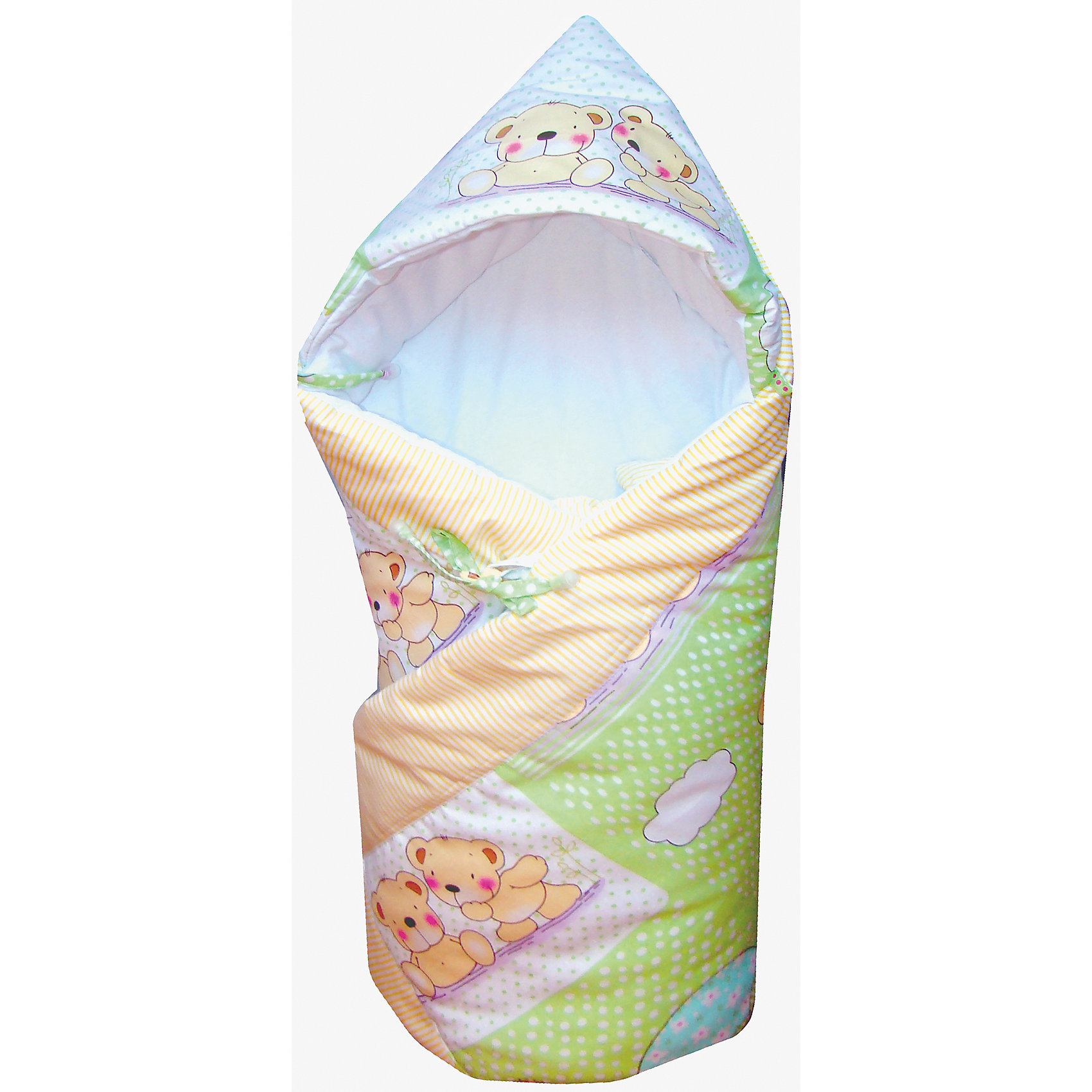 Демисезонный конверт-одеяло CuteWrap Объятия, СуперМаМкет Демисезонный конверт-одеяло CuteWrap Объятия, СуперМаМкетДемисезонные конверты<br>Характеристики:<br><br>• Вид детской одежды: верхняя<br>• Предназначение: для прогулок, на выписку<br>• Возраст: от 0 до 6 месяцев<br>• Сезон: весна-осень<br>• Степень утепления конверта: средняя<br>• Температурный режим: от -5? С до +10? С<br>• Пол: универсальный<br>• Тематика рисунка: мишутки<br>• Цвет: белый, голубой, розовый<br>• Материал: верх – хлопок, утеплитель – синтепон, 150 г, подклад – флис<br>• Форма конверта: одеяло<br>• Флисовый подклад<br>• Трансформируется в одеяло<br>• Размеры (Ш*Д): 100*100 см<br>• Вес: 500 г <br>• Особенности ухода: допускается деликатная стирка без использования красящих и отбеливающих средств<br><br>Демисезонный конверт-одеяло CuteWrap Объятия, СуперМаМкет от российского торгового бренда, который занимается производством текстиля для новорожденных и их мам. При изготовлении используются материалы самого высокого качества, отвечающие требованиям безопасности, комфорта и удобства использования. Конверт-одеяло от СуперМаМкет имеет классическую форму форму, трансформируется в детское одеялко. Верх изделия выполнен из 100% хлопковой ткани, которая отличается повышенными качествами износоустойчивости, длительное время сохраняет цвет и форму; подклад выполнен из флиса, что придает изделию дополнительную мягкость. Среднюю степень утепления демисезонного конверта обеспечивает синтепон. Демисезонный конверт-одеяло CuteWrap Объятия, СуперМаМкет выполнен в стильном дизайне: принт из милых медвежат и нежные оттенки цветов придают изделию особую торжественность, поэтому его можно использовать в качестве конверта для выписки из роддома. <br><br>Демисезонный конверт-одеяло CuteWrap Объятия, СуперМаМкет можно купить в нашем интернет-магазине.<br><br>Ширина мм: 100<br>Глубина мм: 100<br>Высота мм: 50<br>Вес г: 600<br>Возраст от месяцев: 0<br>Возраст до месяцев: 6<br>Пол: Унисекс<br>Возраст: Детский<br>SKU: 4580614
