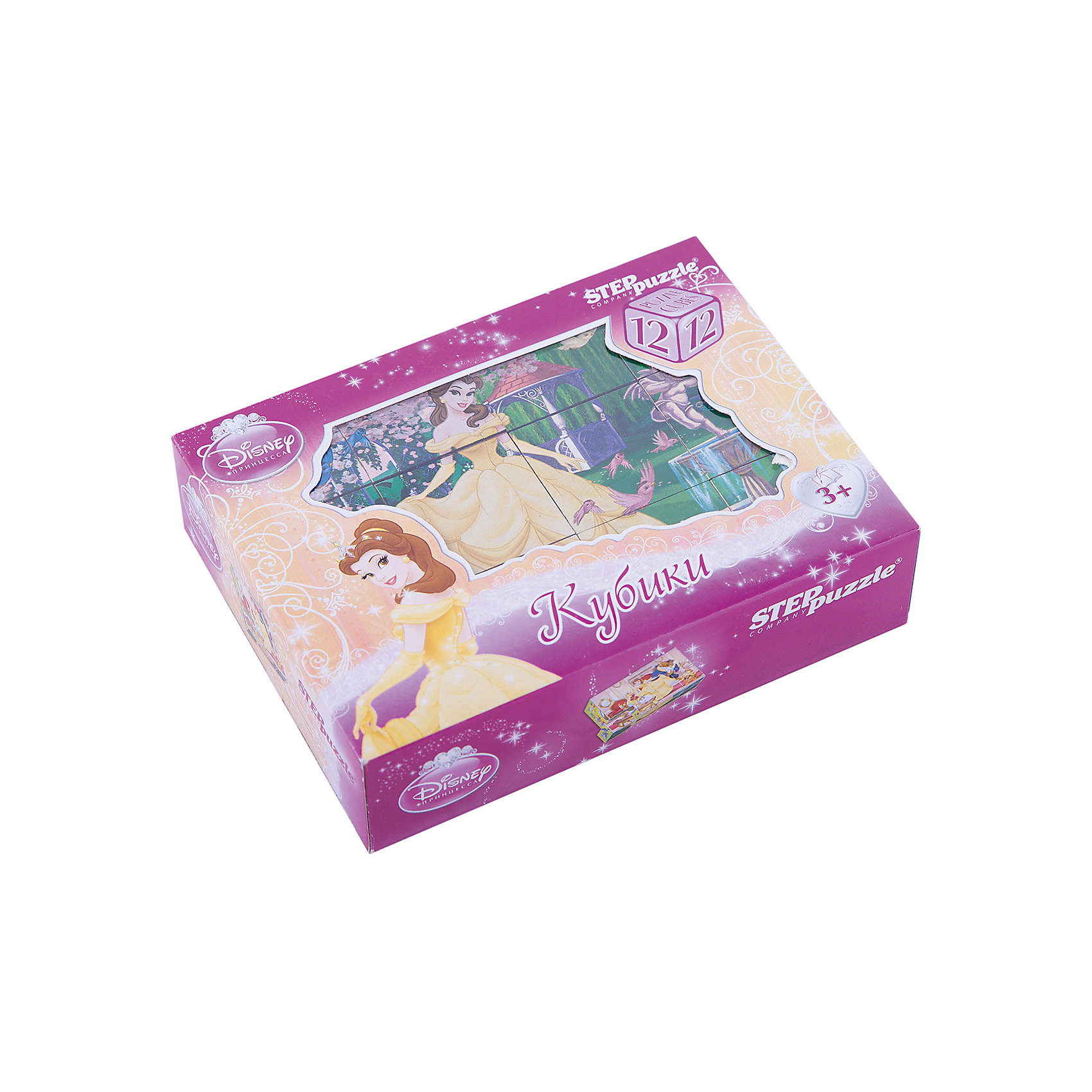 Кубики Бэль, 12шт, Step Puzzle Кубики Бэль, 12шт, Step PuzzleКубики<br>Кубики Бэль, 12шт, Step Puzzle (Степ Пазл) - это кубики с яркими запоминающимися картинками.<br>Красочный набор кубиков с иллюстрациями к мультфильму Disney Красавица и чудовище предназначен для развития логики, зрительной памяти и внимания у детей младшего возраста. Из 12 кубиков можно составить 6 разных сюжетов из любимого мультфильма. Кубики изготовлены из легкого прочного пластика. Яркие, сочные картинки, наклеенные на пластик, хорошо держатся, рисунки глянцевые. Наборы из 12 кубиков – для тех, кто освоил навык сборки картинки из 9 кубиков. Заложенный дидактический принцип «от простого к сложному» позволит ребёнку поверить в свои силы.<br><br>Дополнительная информация:<br><br>- В наборе: 12 кубиков<br>- Сторона кубика: 4 см.<br>- Размер готовой картинки: 12х16 см.<br>- Материал: пластик, картон<br>- Упаковка: картонная коробка<br>- Размер упаковки: 160x40x120 мм.<br>- Вес: 400 гр.<br><br>Кубики Бэль, 12шт, Step Puzzle (Степ Пазл) можно купить в нашем интернет-магазине.<br><br>Ширина мм: 160<br>Глубина мм: 40<br>Высота мм: 120<br>Вес г: 400<br>Возраст от месяцев: 36<br>Возраст до месяцев: 84<br>Пол: Унисекс<br>Возраст: Детский<br>SKU: 4588236