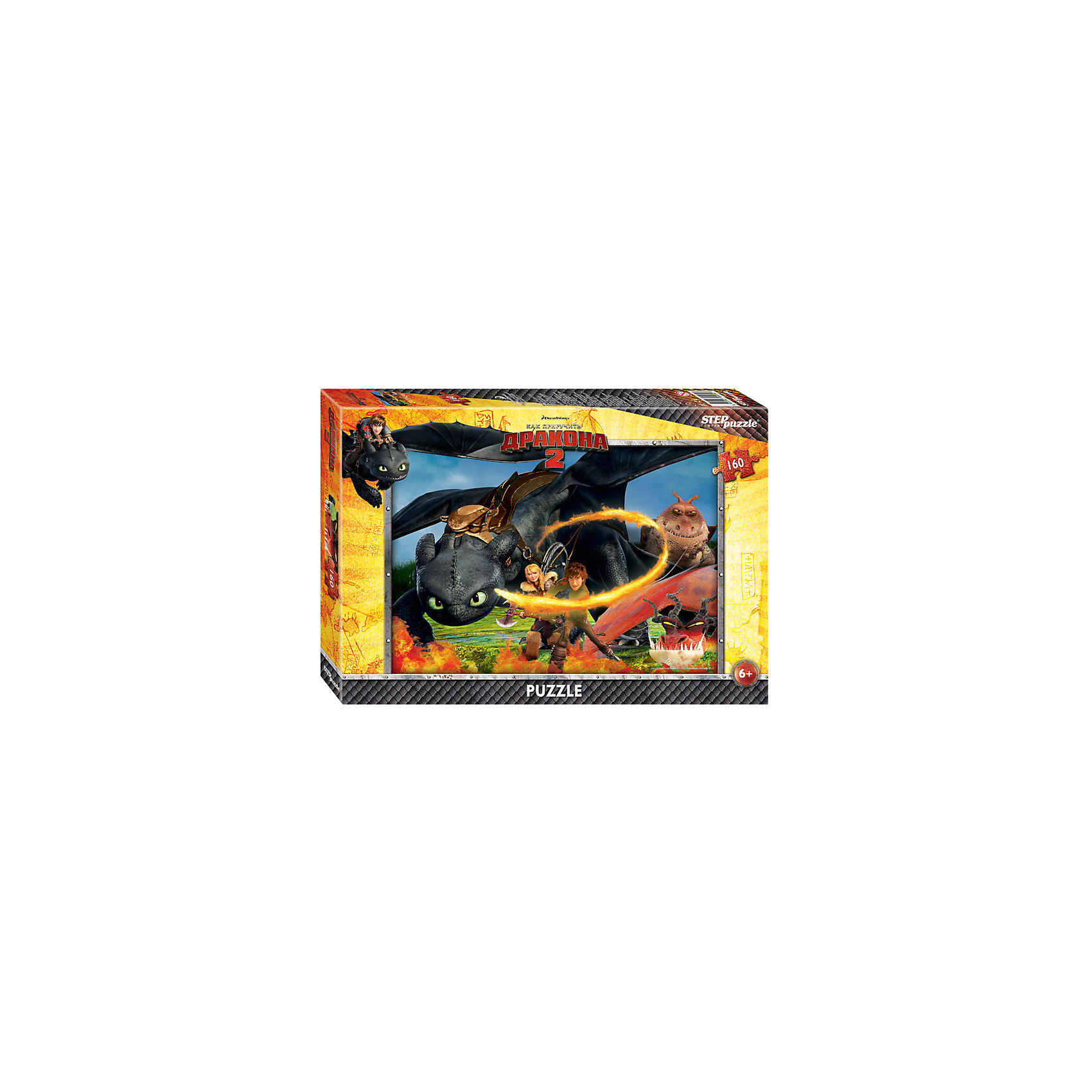 Пазл Как приручить дракона-2, 160 детелей, Step Puzzle Пазл Как приручить дракона-2, 160 детелей, Step PuzzleКлассические пазлы<br>Пазл Как приручить дракона-2, 160 деталей, Step Puzzle (Степ Пазл) – это замечательный красочный пазл с изображением любимых героев.<br>Погрузитесь в мир головокружительных приключений вместе с героями мультфильма DreamWorks «Как приручить дракона 2» Прошло пять лет с тех пор как викинги и драконы примирились. Ни что не нарушает спокойную жизнь на острове Олух. Ребята соревнуются в драконьих гонках. Иккинг и Беззубик путешествуют по небу и составляют карту неизвестных мест. Но их мирной жизни приходит конец. Новый могущественный враг надвигается на остров. Викингам и драконам предстоит пережить много опасных приключений и сразиться за мир. Подарите ребенку чудесный пазл Как приручить дракона-2, и он будет увлеченно подбирать детали, пока не составит яркую и интересную картинку, на которой изображены герои анимационного фильма. Сборка пазла Как приручить дракона-2 от Step Puzzle (Степ Пазл) подарит Вашему ребенку не только множество увлекательных вечеров, но и принесет пользу для развития. Координация, моторика, внимательность легко тренируются, пока ребенок увлеченно подбирает детали. Качественные фрагменты пазла отлично проклеены и идеально подходят один к другому, поэтому сборка пазла обеспечит малышу только положительные эмоции. Вы будете использовать этот пазл не один год, ведь благодаря качественной нарезке детали не расслаиваются даже после многократного использования.<br><br>Дополнительная информация:<br><br>- Количество деталей: 160<br>- Материал: картон<br>- Размер собранной картинки: 34,5х24 см.<br>- Отличная проклейка<br>- Долгий срок службы<br>- Детали идеально подходят друг другу<br>- Яркий сюжет<br>- Упаковка: картонная коробка<br>- Размер упаковки: 280x40x195 мм.<br>- Вес: 400 гр.<br><br>Пазл Как приручить дракона-2, 160 деталей, Step Puzzle (Степ Пазл) можно купить в нашем интернет-магазине.<br><br>Ширина мм: 280<br>Глубина мм: 40<br>Высота мм: 195<br>Вес г: 400<br>Возраст от месяцев: 60<br>Возраст до месяцев: 144<br>Пол: Унисекс<br>Возраст: Детский<br>SKU: 4588279