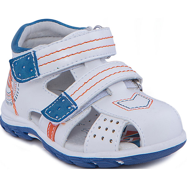 Сандалии для мальчика Indigo kids Сандалии для мальчика Indigo kidsСандалии<br>Состав:<br>Материал верха: Кожа искусственная<br>Материал подклада: Кожа натуральная<br><br>Ширина мм: 219<br>Глубина мм: 154<br>Высота мм: 121<br>Вес г: 343<br>Цвет: белый<br>Возраст от месяцев: 18<br>Возраст до месяцев: 21<br>Пол: Мужской<br>Возраст: Детский<br>Размер: 23,20,22,25,21,24<br>SKU: 4604959