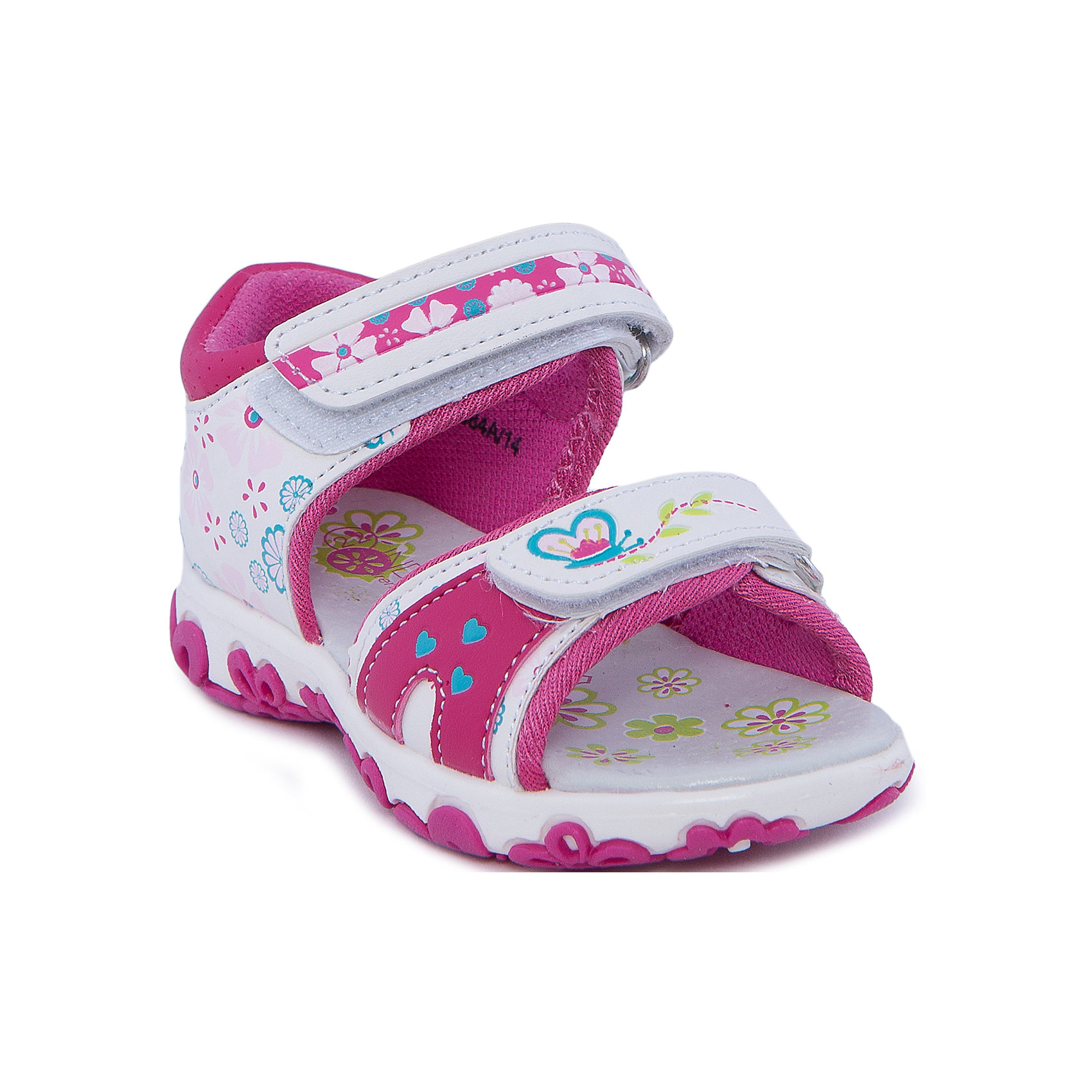 Сандалии для девочки Indigo kids Сандалии для девочки Indigo kidsСандалии<br>Состав:<br>Материал верха: Кожа искусственная<br>Материал подклада: Текстиль<br><br>Ширина мм: 219<br>Глубина мм: 154<br>Высота мм: 121<br>Вес г: 343<br>Цвет: фуксия<br>Возраст от месяцев: 18<br>Возраст до месяцев: 21<br>Пол: Женский<br>Возраст: Детский<br>Размер: 23,22,25,28,27,26,24<br>SKU: 4604994