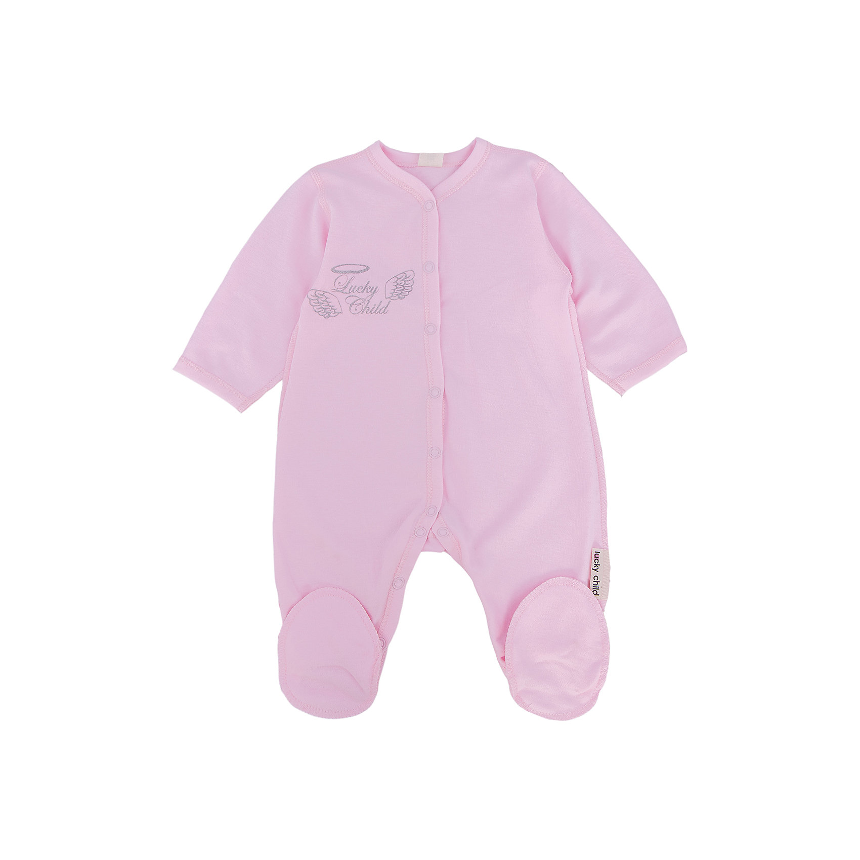 Комбинезон для девочки Lucky Child Комбинезон для девочки Lucky ChildКомбинезоны<br>Комбинезон для девочки Lucky Child<br>Замечательный розовый комбинезон от Lucky Child – это сочетание кропотливой работы и стиля. Нежный принт будет легко гармонировать с остальной одеждой малыша, а удивительное качество ткани будет ежедневно радовать мам. Все швы проработаны с особой тщательностью, а уникальная система кнопочек позволяет расстегивать и застегивать комбинезон с наименьшими усилиями и неудобством для малыша.<br>Состав : 100% хлопок<br><br>Ширина мм: 157<br>Глубина мм: 13<br>Высота мм: 119<br>Вес г: 200<br>Цвет: розовый<br>Возраст от месяцев: 6<br>Возраст до месяцев: 9<br>Пол: Женский<br>Возраст: Детский<br>Размер: 68/74,56/62,74/80,62/68<br>SKU: 4611917