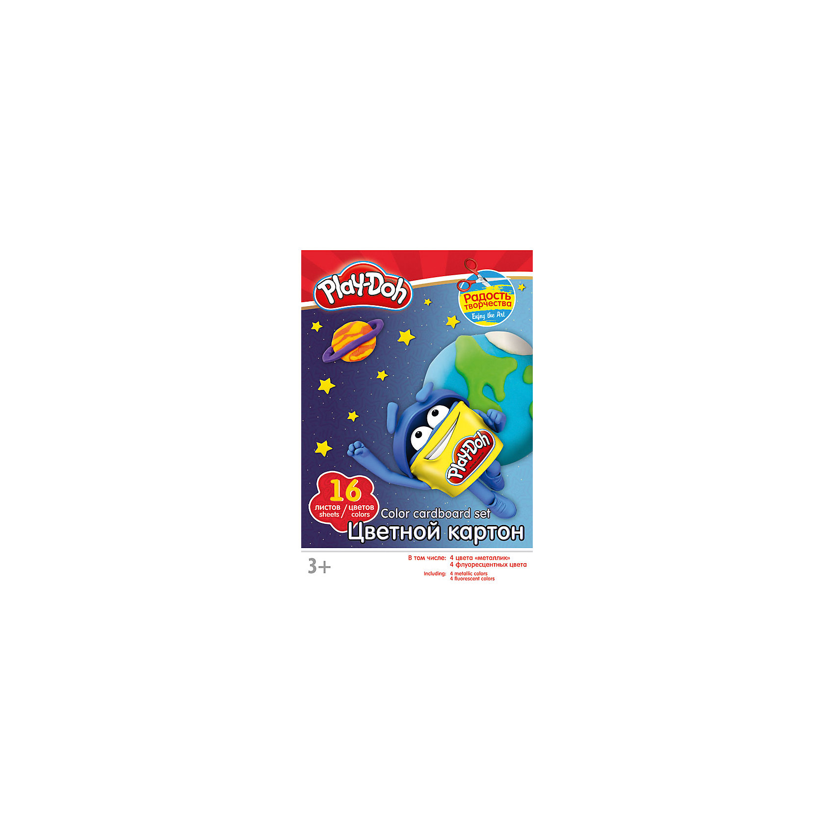 Цветной картон 16 цветов, Play-Doh Цветной картон 16 цветов, Play-DohPlay-Doh<br>Картон цветной дпя детского творчества 16цв 16л(4мет,4флюр) Папка 200*290 PD2/2-EAC Play Doh<br><br>Ширина мм: 198<br>Глубина мм: 5<br>Высота мм: 290<br>Вес г: 239<br>Возраст от месяцев: 36<br>Возраст до месяцев: 108<br>Пол: Унисекс<br>Возраст: Детский<br>SKU: 4614764