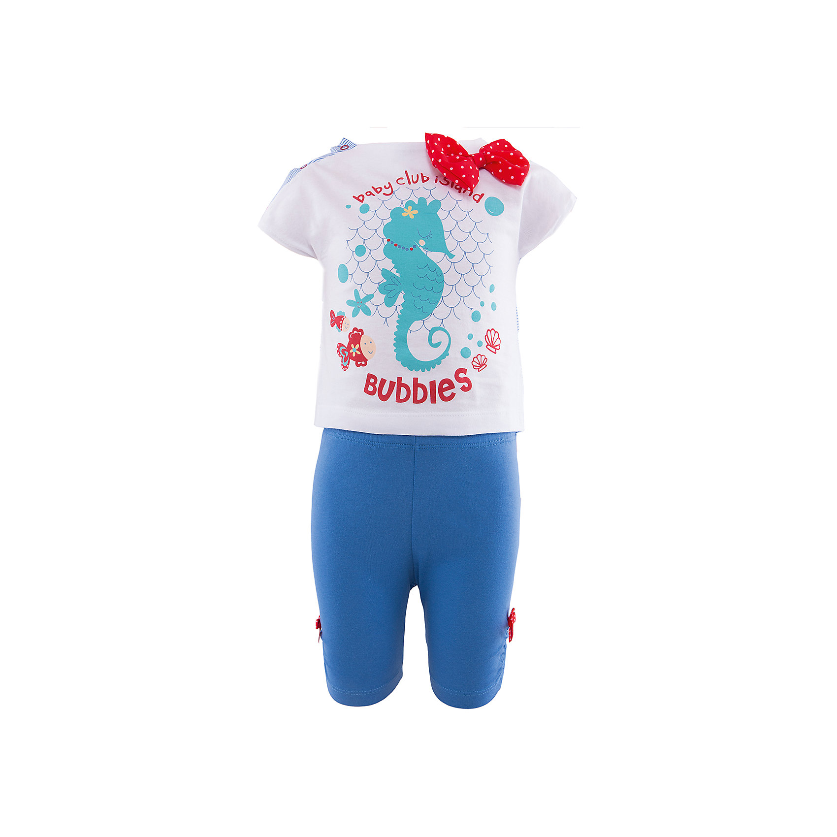 Комплект: футболка и бриджи для девочки Soni Kids Комплект: футболка и бриджи для девочки Soni KidsКомплекты<br>Состав: 100% хлопок<br><br>Ширина мм: 157<br>Глубина мм: 13<br>Высота мм: 119<br>Вес г: 200<br>Цвет: разноцветный<br>Возраст от месяцев: 12<br>Возраст до месяцев: 18<br>Пол: Женский<br>Возраст: Детский<br>Размер: 86,80,92,74<br>SKU: 4616636