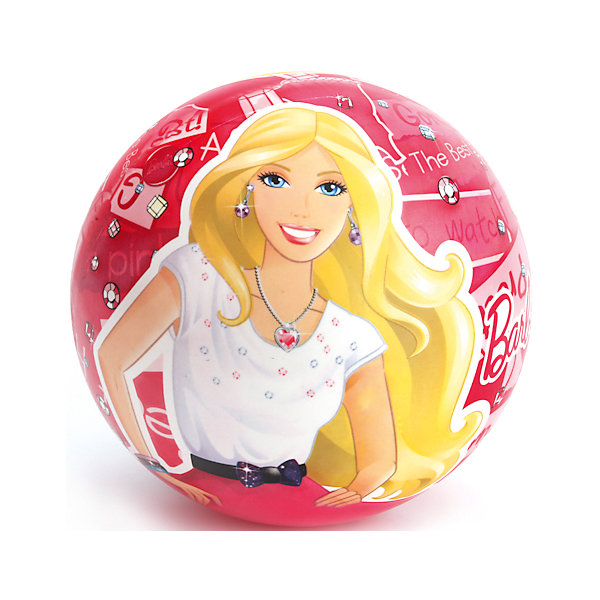 Мяч, 23 см, Barbie, Играем вместе Мяч, 23 см, Barbie, Играем вместеBarbie<br>Мяч с изображением любимой куклы - прекрасный подарок для любой девочки! Игры с мячом стимулируют детей к физической активности, развивают моторику, координацию, тренируют различные группы мышц. Игрушка выполнена из высококачественных материалов, в производстве которых использованы только нетоксичные, безопасные для детей красители. <br><br>Дополнительная информация:<br><br>- Материал: ПВХ.<br>- Размер d - 23 см.<br><br>Мяч, 23 см, Barbie (Барби), Играем вместе, можно купить в нашем магазине.<br><br>Ширина мм: 460<br>Глубина мм: 360<br>Высота мм: 280<br>Вес г: 110<br>Возраст от месяцев: 36<br>Возраст до месяцев: 144<br>Пол: Женский<br>Возраст: Детский<br>SKU: 4616839