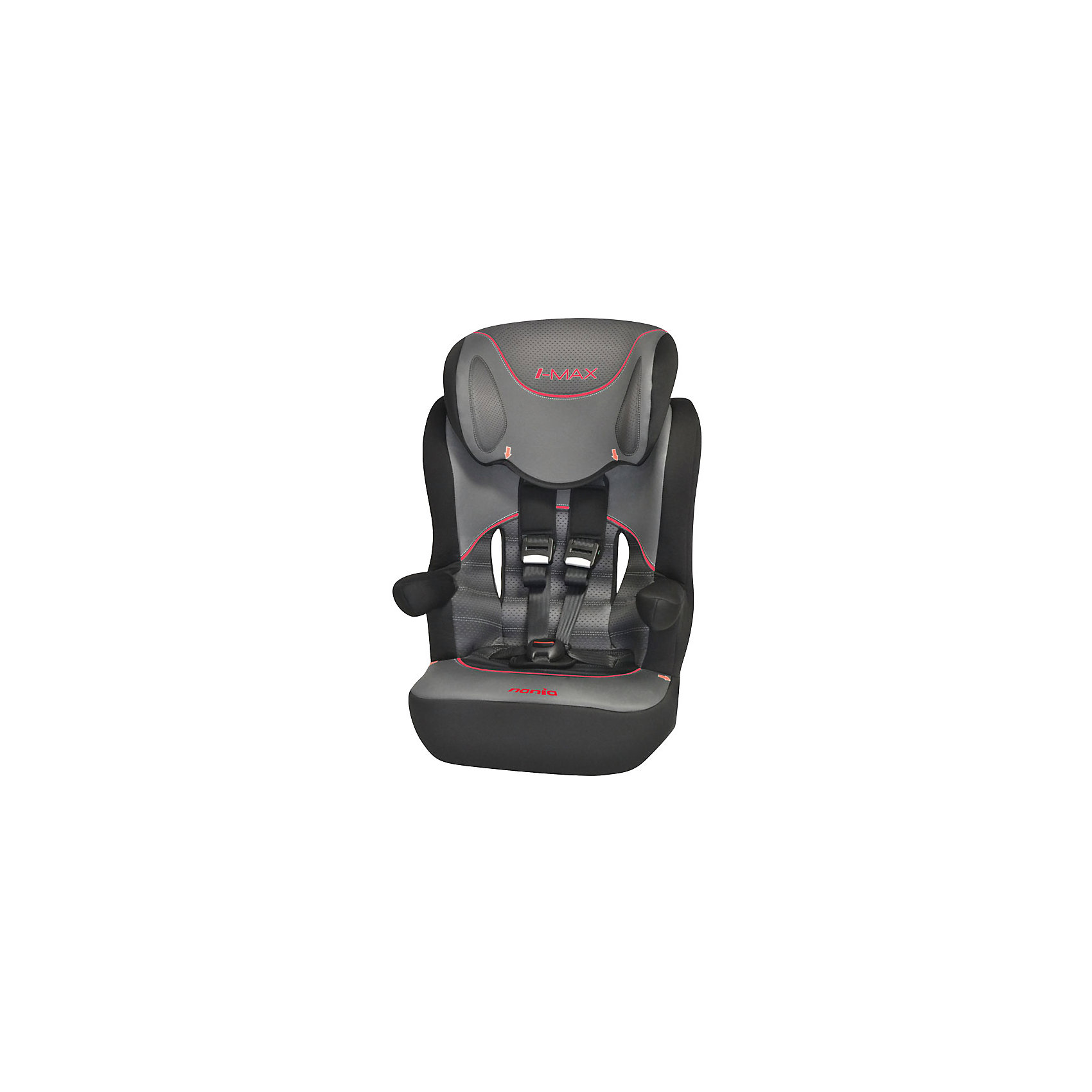 Автокресло Nania Imax SP FST, 9-36 кг, graphic red Автокресло Nania Imax SP FST, 9-36 кг, graphic redГруппа 1-2-3 (От 9 до 36 кг)<br>Автокресло Imax SP FST, 9-36 кг., Nania, graphic red - это комфортная и безопасная модель для перевозки детей от 8 месяцев до 12 лет.<br>Автокресло Imax SP FST является одним из лидеров по безопасности в своем классе. Высокий уровень которой, достигнут благодаря цельному литому корпусу и продуманной конструкции. Это подтверждено краш-тестами, проведенными в собственной лаборатории производителя, компании TEAM TEX. Автокресло разработано с учетом ортопедических факторов: мягкая обивка, анатомическая форма, широкое сидение обеспечивает комфорт даже во время длительных путешествий. Подголовник можно отрегулировать по высоте, таким образом, кресло оптимально адаптируется к росту ребенка. Автокресло Imax SP FST имеет удобные подлокотники, которые при необходимости можно поднять вверх. Система боковой защиты Side Protection (SP) обеспечивает необходимую безопасность даже при боковом столкновении. 5-ти точечные ремни безопасности можно регулировать не только по длине и высоте, но и снять совсем, когда ребенок подрастет. Автокресло крепится в машине штатными трехточечными ремнями безопасности по ходу движения автомобиля. Соответствует стандартам ECE R44/04.<br><br>Дополнительная информация:<br><br>- Группа 1-2-3 (9-36 кг), от 8 месяцев до 12 лет<br>- 6 уровней высоты подголовника<br>- Материал: ударопрочный пластик, 100% полиэстер<br>- Внешние размеры: 45 x 45 x 72-88 см.<br>- Размеры сиденья: 32 x 40 см.<br>- Высота спинки: 64-75 см.<br>- Вес: 4,7 кг.<br>- Обивка легко снимается для чистки, её можно стирать при температуре не выше 30°C<br><br>Автокресло Imax SP FST, 9-36 кг., Nania, graphic red можно купить в нашем интернет-магазине.<br><br>Ширина мм: 500<br>Глубина мм: 450<br>Высота мм: 710<br>Вес г: 10520<br>Возраст от месяцев: 12<br>Возраст до месяцев: 144<br>Пол: Унисекс<br>Возраст: Детский<br>SKU: 4618066
