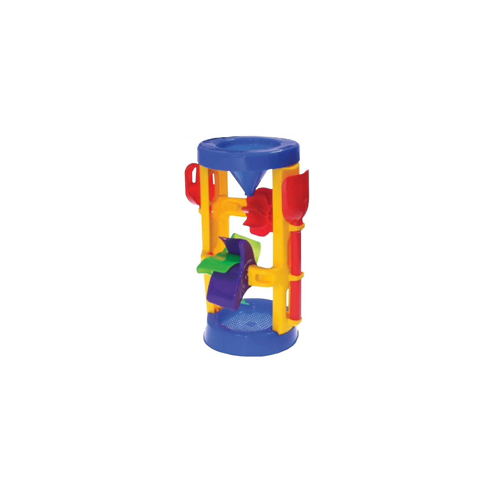 Мельница, 19 см, ALTACTO Мельница, 19 см, ALTACTOЛейки и поливалки<br>Мельница, Altacto, прекрасно подойдет для игр в песочнице и на пляже. Также ее можно использовать во время купания в ванной. Оригинальная конструкция выполнена в яркой цветовой гамме и включает в себя воронку, два вращающихся колеса и широкое основание-сито. Заполняя воронку водой, малыш с интересом будет наблюдать как водяная струя приводит в движение лопасти колес мельницы. Игрушка выполнена из экологически чистого и высококачественного материала, не содержащего в составе вредных красителей. Способствует развитию зрительного восприятия и тактильных ощущений, тренирует мелкую моторику. <br><br>Дополнительная информация: <br><br>- Материал: пластик. <br>- Размер мельницы: 19 х 19 х 37 см.<br>- Вес: 0,421 кг.<br><br>Мельницу, 19 см., Altacto, можно купить в нашем интернет-магазине.<br><br>Ширина мм: 190<br>Глубина мм: 190<br>Высота мм: 370<br>Вес г: 421<br>Возраст от месяцев: 12<br>Возраст до месяцев: 36<br>Пол: Унисекс<br>Возраст: Детский<br>SKU: 4622258
