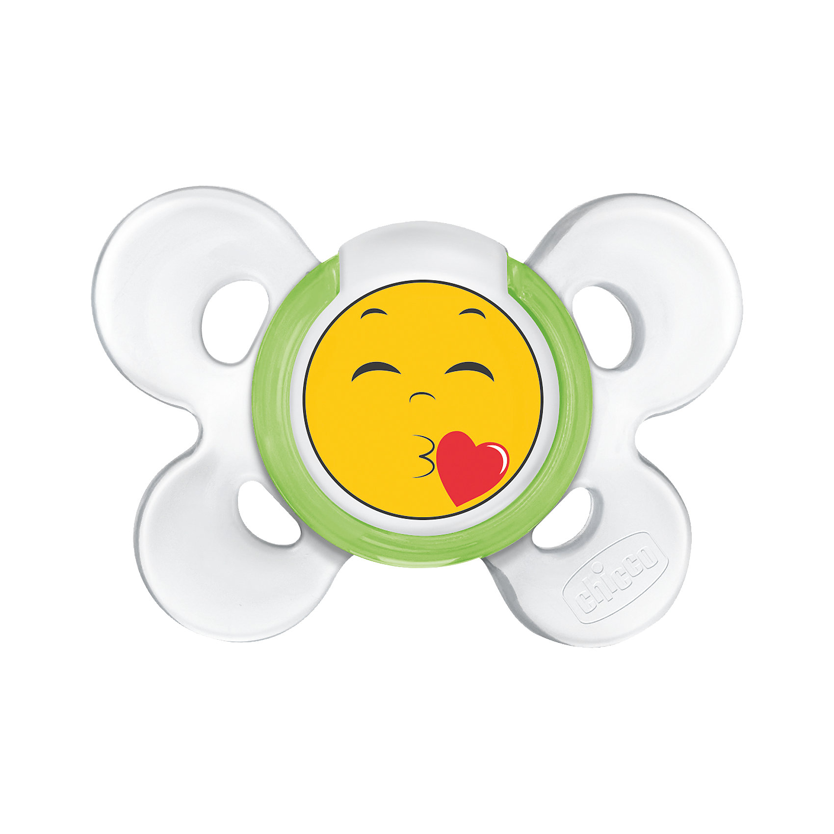 Пустышка Physio Comfort Smile, 6-12 мес., сил., CHICCO Пустышка Physio Comfort Smile, 6-12 мес., сил., CHICCOПустышки и аксессуары<br>Ортодонтическая пустышка Physio Comfort Smile от Chicco(Чикко) предназначена для детей с 6 до 12 месяцев. Пустышка изготовлена с учетом анатомических особенностей ребенка и обеспечит максимально комфортное использование.<br><br>Особенности:<br>-удобная форма облегчит дыхание благодаря большому свободному пространству вокруг носа и подбородка<br>-широкое углубленное основание соски обеспечит правильный захват, максимально приближенный к естественному<br>-4 небольших опоры для личика<br>-разработана с помощью ведущих ортодонтов<br><br>Дополнительная информация:<br>Материал: силикон<br>Возраст: с 6 до 12 месяцев<br><br>Пустышку Physio Comfort Smile Chicco(Чикко) вы можете приобрести в нашем интернет-магазине.<br><br>Ширина мм: 140<br>Глубина мм: 84<br>Высота мм: 47<br>Вес г: 36<br>Возраст от месяцев: 6<br>Возраст до месяцев: 12<br>Пол: Унисекс<br>Возраст: Детский<br>SKU: 4622993