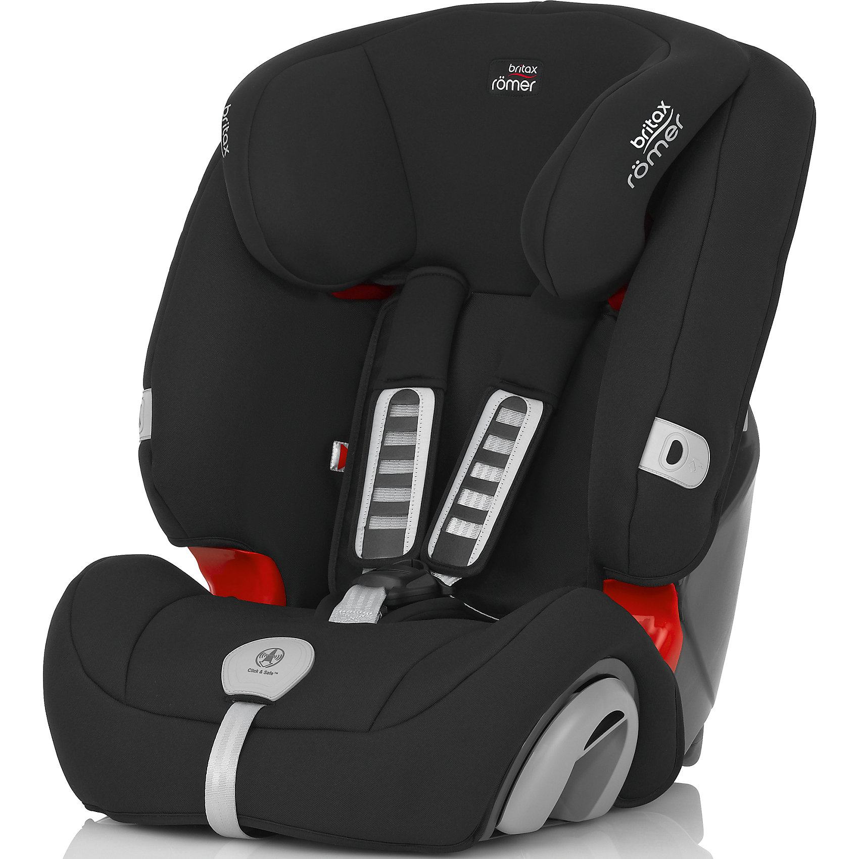 Автокресло Britax Romer EVOLVA PLUS, 9-36 кг, Cosmos Black Автокресло Britax Romer EVOLVA PLUS, 9-36 кг, Cosmos BlackГруппа 1-2-3 (От 9 до 36 кг)<br>Evolva 1-2-3 plus - это новое эргономичное кресло, подстраиваемое под потребности ребенка по мере его роста и сочетающее в себе все преимущества модели Evolva 1-2-3 с повышенным комфортом и безопасностью. <br>Детское автокресло Evolva 1-2-3 plus оснащено механизмом крепления ремня Click & Safe™ со звуковой сигнализацией, помогающим при размещении ребенка в кресле и обеспечивающим правильное натяжение ремня. <br><br>Дополнительная информация:<br><br>глубокие, регулируемые по ширине, боковины с мягкими накладками обеспечивают максимальную защиту от бокового удара; <br>большой закругленный подголовник не только обеспечивает защиту от бокового удара при столкновении, но и создаёт дополнительный комфорт для ребенка во время сна; <br>лямки ремня крепятся к удобным эластичным боковым элементам, благодаря чему облегчается процесс размещения ребенка в кресле; <br>уникальная система Adjusta-Fit даёт возможность регулировать положение подголовника и натяжение привязного ремня по фигуре Вашего ребенка; <br>ремень с креплением в 5 точках легко регулируется одним движением руки;<br>оборудовано подставкой для еды и напитков; <br>съемный моющийся чехол;<br>система Comfi-Flex, состоящая из нескольких слоев мягкой воздухопроницаемой ткани, набивки и поропласта, создаёт условия повышенной комфортности при использовании кресла;<br>вертикальное или наклонное положение;<br>размеры: 61-72 х 50 х 52 см<br>вес: 7,7 кг<br><br>Автокресло EVOLVA PLUS, 9-36 кг., Britax Romer, Cosmos Black можно купить в нашем магазине.<br><br>Ширина мм: 520<br>Глубина мм: 500<br>Высота мм: 620<br>Вес г: 10500<br>Цвет: черный<br>Возраст от месяцев: 9<br>Возраст до месяцев: 144<br>Пол: Унисекс<br>Возраст: Детский<br>SKU: 4625426