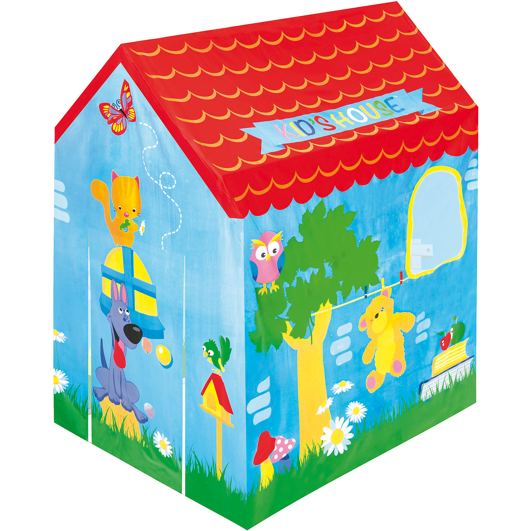 Домик для игр, Bestway Домик для игр, BestwayИгровые центры<br>Характеристики товара:<br><br>• материал: ПВХ<br>• размер: 102х76х114 см<br>• легкий прочный материал<br>• яркий цвет<br>• комфортный<br>• возраст: от 3 лет<br>• страна бренда: США, Китай<br>• страна производства: Китай<br><br>Это отличный способ обеспечить детям веселое времяпровождение! Его легко разложить во дворе у дачного домика, тогда домик поможет ребенку больше времени проводить на свежем воздухе.<br><br>Предмет сделан из прочного материала, но очень легкого. Домик мало весит, его удобно брать с собой. Изделие произведено из качественных и безопасных для детей материалов.<br><br>Домик для игр, от бренда Bestway (Бествей) можно купить в нашем интернет-магазине.<br><br>Ширина мм: 505<br>Глубина мм: 215<br>Высота мм: 500<br>Вес г: 1263<br>Возраст от месяцев: 36<br>Возраст до месяцев: 120<br>Пол: Унисекс<br>Возраст: Детский<br>SKU: 4632820