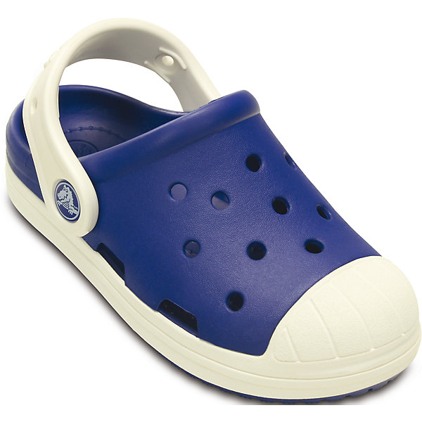 Сабо Kids’ Crocs Bump It Clog для мальчика Crocs Сабо Kids’ Crocs Bump It Clog для мальчика CrocsПляжная обувь<br>Характеристики товара:<br><br>• цвет: синий<br>• материал: 100% полимер Croslite™<br>• под воздействием температуры тела принимают форму стопы<br>• литая модель<br>• вентиляционные отверстия<br>• бактериостатичный материал<br>• пяточный ремешок фиксирует стопу<br>• толстая устойчивая подошва<br>• отверстия для использования украшений<br>• анатомическая стелька с массажными точками стимулирует кровообращение<br>• страна бренда: США<br>• страна изготовитель: Китай<br><br>Для правильного развития ребенка крайне важно, чтобы обувь была удобной. Такие сабо обеспечивают детям необходимый комфорт, а анатомическая стелька с массажными линиями для стимуляции кровообращения позволяет ножкам дольше не уставать. Сабо легко надеваются и снимаются, отлично сидят на ноге. Материал, из которого они сделаны, не дает размножаться бактериям, поэтому такая обувь препятствует образованию неприятного запаха и появлению болезней стоп. <br>Обувь от американского бренда Crocs в данный момент завоевала широкую популярность во всем мире, и это не удивительно - ведь она невероятно удобна. Её носят врачи, спортсмены, звёзды шоу-бизнеса, люди, которым много времени приходится бывать на ногах - они понимают, как важна комфортная обувь. Продукция Crocs - это качественные товары, созданные с применением новейших технологий. Обувь отличается стильным дизайном и продуманной конструкцией. Изделие производится из качественных и проверенных материалов, которые безопасны для детей.<br><br>Сабо Kids’ Crocs Bump It Clog для мальчика от торговой марки Crocs можно купить в нашем интернет-магазине.<br><br>Ширина мм: 225<br>Глубина мм: 139<br>Высота мм: 112<br>Вес г: 290<br>Цвет: синий<br>Возраст от месяцев: 18<br>Возраст до месяцев: 21<br>Пол: Мужской<br>Возраст: Детский<br>Размер: 23,25,28,29,30,26,31/32,27,24<br>SKU: 4639442