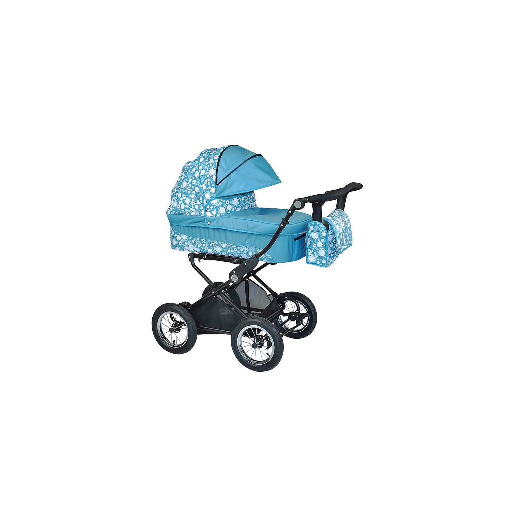 Коляска 2 в 1 BabyHit EVENLY , бирюзовый Коляска 2 в 1 BabyHit EVENLY , бирюзовыйКоляски 2 в 1<br>Универсальная коляска 2 в 1 Babyhit Evenly - достойный претендент на роль первого транспортного средства для Вашего малыша. Практичная, очень комфортная и надежная станет приятным приобретением, как для Вас, так и для Вашего ребенка на протяжении всего срока эксплуатации.<br><br>Дополнительная информация::<br><br>Капюшон «батискаф» на люльке и прогулочном блоке<br>Регулируемая спинка прогулочного сиденья (до положения «лежа»)<br>Регулируемая по высоте ручка<br>Установка люльки и прогулочного блока в любом направлении движения<br>Ремни для переноски люльки в боковых карманах<br>Съемный поручень прогулочного сиденья с паховым ремнем<br>Колеса надувные, диаметр 30 см<br>Система амортизации на всех колесах<br>Багажная корзина<br>В комплекте:<br>Дождевик<br>Москитная сетка<br>Два полога<br>Сумка для мамы<br>Вес коляски с прогулочным блоком - 16,5 кг<br>Вес коляски с люлькой - 16 кг.<br>Вес прогулочного блока - 5,5 кг<br>Вес люльки - 5 кг<br>Вес рамы - 11 кг.<br><br>Коляску 2-в-1 EVENLY BabyHit, бирюзовый можно купить в нашем магазине.<br><br>Ширина мм: 520<br>Глубина мм: 320<br>Высота мм: 850<br>Вес г: 22000<br>Цвет: бирюзовый<br>Возраст от месяцев: 0<br>Возраст до месяцев: 36<br>Пол: Унисекс<br>Возраст: Детский<br>SKU: 4640308