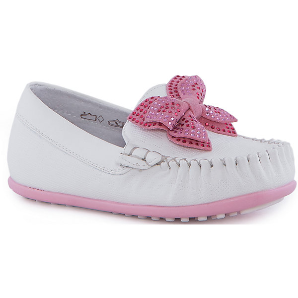 Мокасины для девочки Indigo kids Мокасины для девочки Indigo kidsМокасины<br>Мокасины для девочки от известного бренда Indigo kids.<br><br>Состав: <br>Материал верха: Кожа искусственная<br>Материал подклада: Кожа натуральная<br><br>Ширина мм: 227<br>Глубина мм: 145<br>Высота мм: 124<br>Вес г: 325<br>Цвет: белый<br>Возраст от месяцев: 12<br>Возраст до месяцев: 15<br>Пол: Женский<br>Возраст: Детский<br>Размер: 21,26,24,23,22,25<br>SKU: 4643813