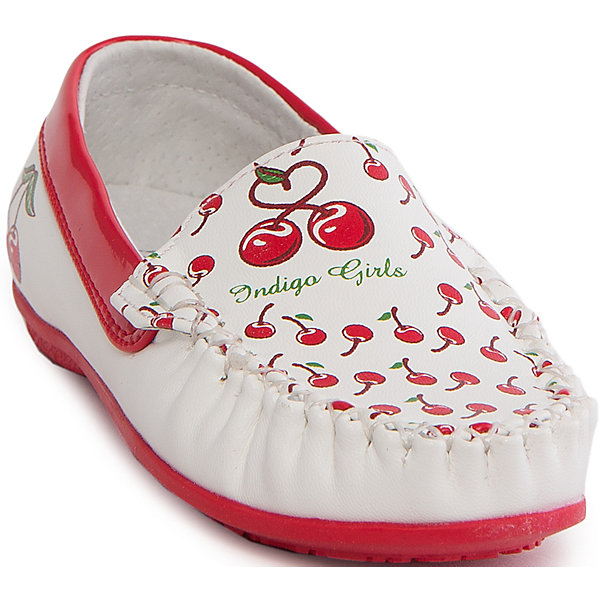 Мокасины для девочки Indigo kids Мокасины для девочки Indigo kidsМокасины<br>Мокасины для девочки от известного бренда Indigo kids.<br><br>Состав: <br>Материал верха: Кожа искусственная<br>Материал подклада: Кожа натуральная<br><br>Ширина мм: 227<br>Глубина мм: 145<br>Высота мм: 124<br>Вес г: 325<br>Цвет: белый<br>Возраст от месяцев: 72<br>Возраст до месяцев: 84<br>Пол: Женский<br>Возраст: Детский<br>Размер: 30,29,26,27,28,31<br>SKU: 4643827