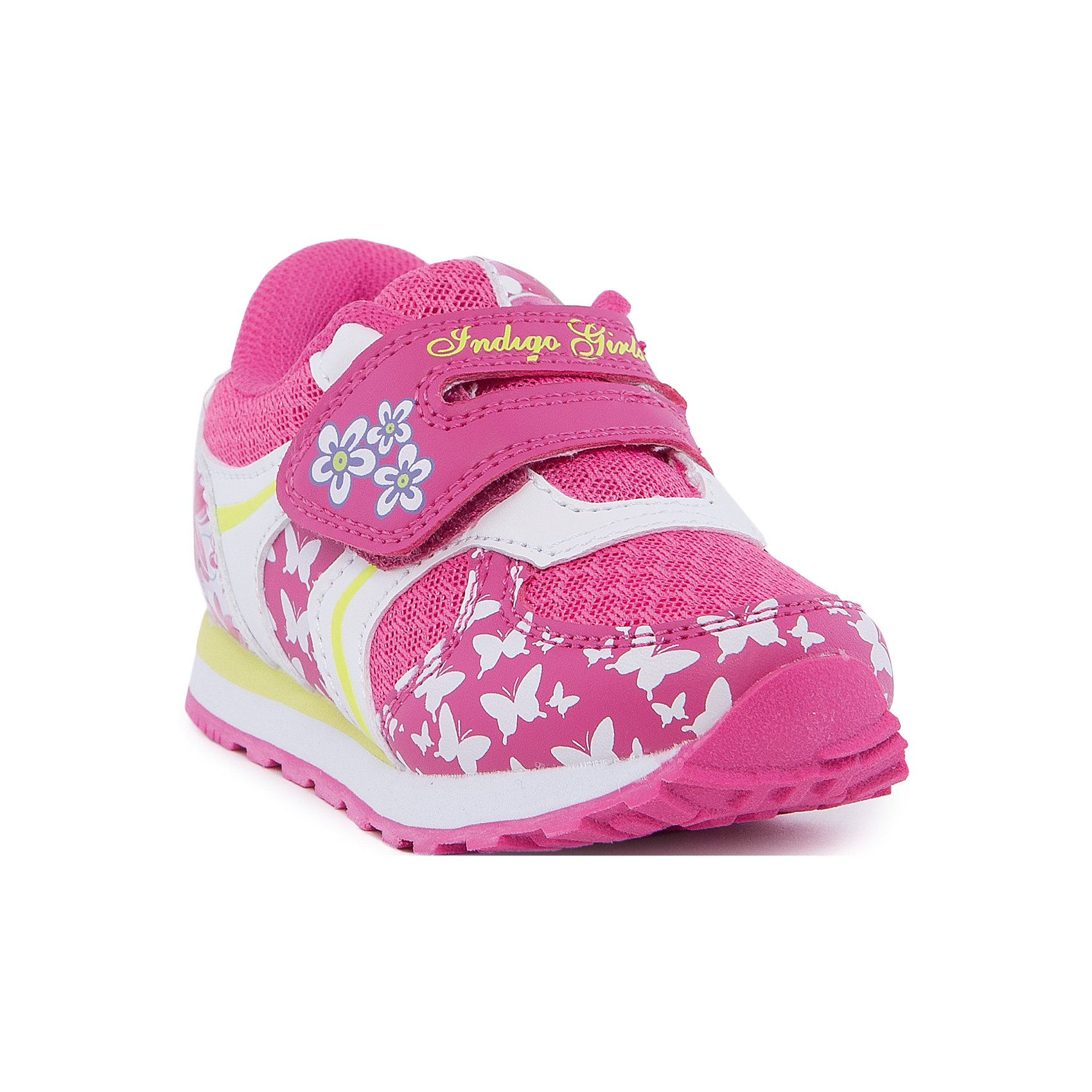 Кроссовки для девочки Indigo kids Кроссовки для девочки Indigo kidsКроссовки<br>Кроссовки для девочки от известного бренда Indigo kids.<br><br>Состав: <br>Материал верха: Кожа искусственная/Текстиль<br>Материал подклада: Текстиль<br><br>Ширина мм: 262<br>Глубина мм: 176<br>Высота мм: 97<br>Вес г: 427<br>Цвет: розовый<br>Возраст от месяцев: 18<br>Возраст до месяцев: 21<br>Пол: Женский<br>Возраст: Детский<br>Размер: 23,28,26,27,25,24<br>SKU: 4643953