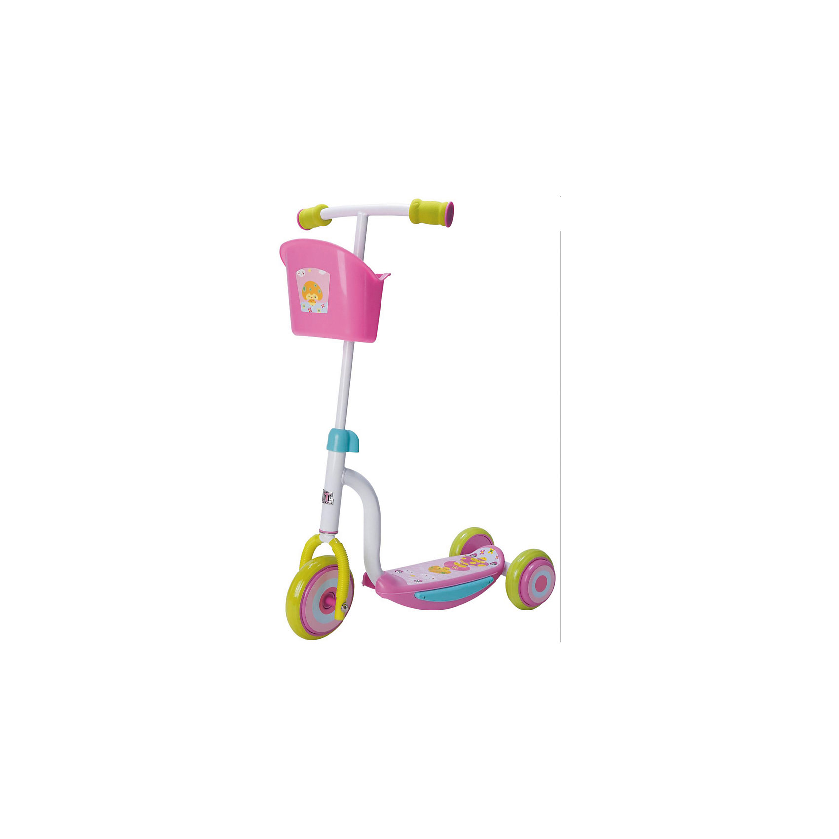 Самокат ТТ Kids Scooter-2, розовый Самокат ТТ Kids Scooter-2, розовыйСамокаты<br>Самокат TT Scooter-2 1/4 розовый от марки Tech Team<br><br>Яркий удобный самокат - мечта большинства детей на это лето. Он позволит не только отлично проводить время, но и поддерживать здоровую физическую форму. Эта модель выполнена в яркой расцветке: розовый и белый тона. <br>Нога ребенка располагается на удобной поверхности, что обеспечивает безопасность езды на самокате. Не забудьте обеспечить ребенка налокотниками и наколенниками. Выполненные в стильном дизайне, они станут отличным элементом модного образа ребенка. Для детей от трех лет.<br><br>Отличительные особенности модели:<br><br>материал: сталь;<br>цвет: розовый, белый;<br>размер платформы: 34 x 9,4 см;<br>материал ручки: сталь;<br>размер переднего колеса: 140 х 24 мм;<br>размер задних колес: 120 х 24 мм.<br><br>Самокат TT Scooter-2 1/4 розовый от марки Tech Team можно купить в нашем магазине.<br><br>Ширина мм: 580<br>Глубина мм: 480<br>Высота мм: 290<br>Вес г: 3000<br>Возраст от месяцев: 36<br>Возраст до месяцев: 60<br>Пол: Женский<br>Возраст: Детский<br>SKU: 4657069
