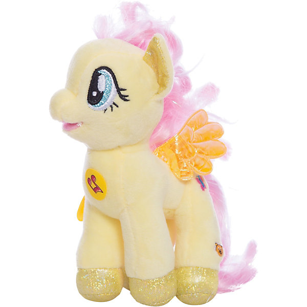Мягкая игрушка Флаттершай, 18 см, со звуком, My little Pony, МУЛЬТИ-ПУЛЬТИ Мягкая игрушка Флаттершай, 18 см, со звуком, My little Pony, МУЛЬТИ-ПУЛЬТИМузыкальные мягкие игрушки<br>Мягкая игрушка Флаттершай со звуком от марки МУЛЬТИ-ПУЛЬТИ<br><br>Очаровательная мягкая игрушка от отечественного производителя сделана в виде известного персонажа из мультфильма My little Pony. Она поможет ребенку проводить время весело и с пользой. В игрушке есть встроенный звуковой модуль, который позволяет ей говорить несколько фраз и петь песни.<br>Размер игрушки универсален - 18 сантиметров, её удобно брать с собой в поездки и на прогулку. Сделана она из качественных и безопасных для ребенка материалов, которые еще и приятны на ощупь. <br><br>Отличительные особенности игрушки:<br><br>- материал: текстиль, пластик;<br>- звуковой модуль;<br>- язык: русский;<br>- работает на батарейках;<br>- высота: 18 см.<br><br>Мягкую игрушку Флаттершай от марки МУЛЬТИ-ПУЛЬТИ можно купить в нашем магазине.<br><br>Ширина мм: 380<br>Глубина мм: 260<br>Высота мм: 220<br>Вес г: 100<br>Возраст от месяцев: 36<br>Возраст до месяцев: 84<br>Пол: Унисекс<br>Возраст: Детский<br>SKU: 4659491