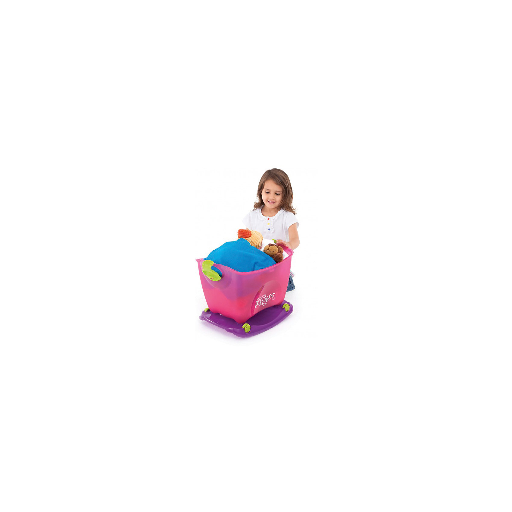 Ящик для игрушек, розовый от myToys Ящик для игрушек, розовый от myToys