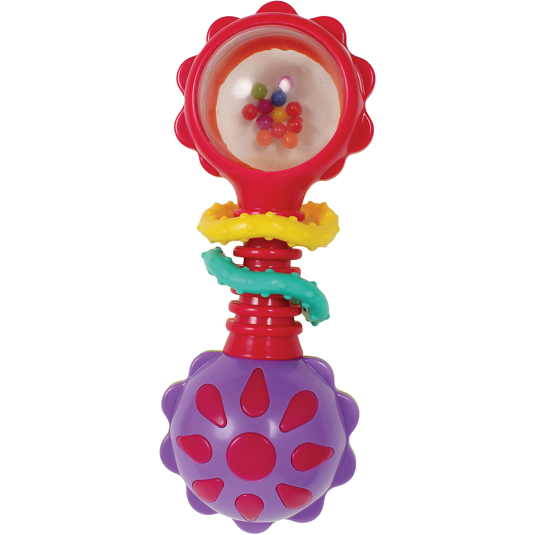 Игрушка-погремушка, Playgro Игрушка-погремушка, PlaygroПогремушки<br>Игрушка-погремушка, Playgro<br><br>Характеристика:<br><br>-Материалы: пластик<br>-Возраст: от 3 до 24 месяцев<br>-Марка: Playgro<br><br>Игрушка-погремушка, Playgro создана для самых маленьких. Яркие цвета игрушки поспособствуют развитию цветового восприятия ребёнка. Погремушка сделана из бесопасных материалов, поэтому не принесет вреда ребёнку. Также она имеет специальную поверхность для развития тактильных ощущений.<br><br>Игрушка-погремушка, Playgro можно приобрести в нашем интернет-магазине.<br><br>Ширина мм: 183<br>Глубина мм: 89<br>Высота мм: 50<br>Вес г: 61<br>Возраст от месяцев: 3<br>Возраст до месяцев: 24<br>Пол: Унисекс<br>Возраст: Детский<br>SKU: 4662750