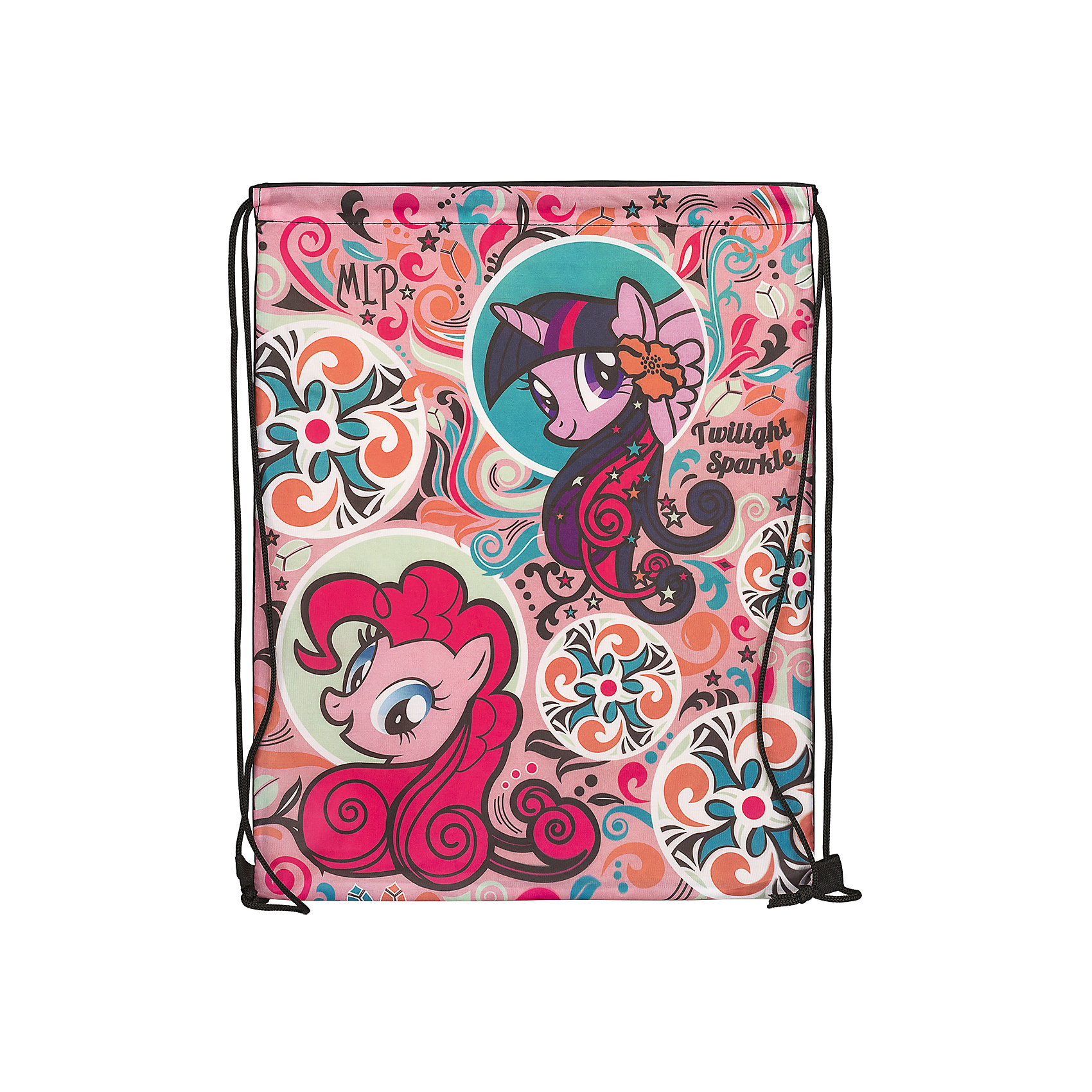 Мешок для обуви, My Little Pony Мешок для обуви, My Little PonyMy little Pony<br>Мешок для обуви, My Little Pony, идеально подойдет для сменной обуви маленькой школьницы и для физкультурной формы. Мешок изготовлен из прочного водостойкого материала и украшен изображением волшебных лошадок из популярного мультсериала Мой маленький пони.<br>Мешок затягивается сверху при помощи текстильных шнурков-лямок, которые фиксируются в нижней части, благодаря чему его можно носить за спиной как рюкзак.<br><br><br>Дополнительная информация:<br><br>- Материал: полиэстер.<br>- Размер: 43 х 1 х 34 см.<br>- Вес: 45 гр. <br><br>Мешок для обуви, My Little Pony, можно купить в нашем интернет-магазине.<br><br>Ширина мм: 430<br>Глубина мм: 340<br>Высота мм: 10<br>Вес г: 45<br>Возраст от месяцев: 60<br>Возраст до месяцев: 84<br>Пол: Женский<br>Возраст: Детский<br>SKU: 4681167