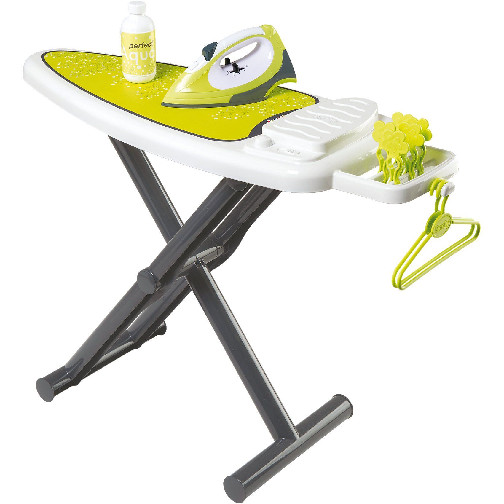 Гладильная доска + утюг Tefal, 69*23*48,5 cм, Smoby Гладильная доска + утюг Tefal, 69*23*48,5 cм, SmobyИгрушечная бытовая техника<br><br><br>Ширина мм: 350<br>Глубина мм: 113<br>Высота мм: 699<br>Вес г: 2070<br>Возраст от месяцев: 36<br>Возраст до месяцев: 72<br>Пол: Женский<br>Возраст: Детский<br>SKU: 4687385