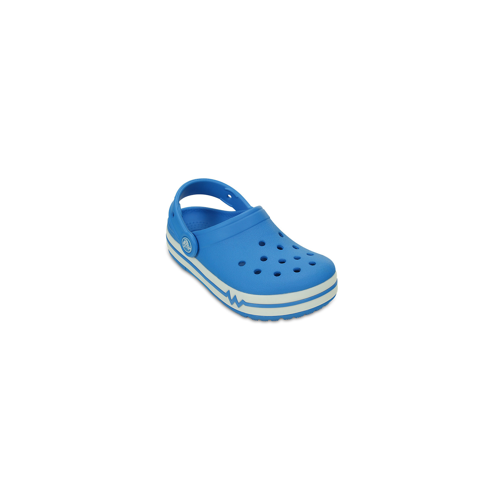 Сабо со светодиодами Crocs Сабо со светодиодами CrocsВсегда в движении, всегда на виду! Встроенные светодиоды мерцают разноцветными огоньками при каждом шаге! Мягкие и удобные благодаря материалу Croslite™. Бактериостатичны - материал Croslite™ препятствует появлению неприятных запахов и легок в уходе. Анатомическая стелька с массажными линиями для стимуляции кровообращения. Вентиляционные отверстия в верхней части для свободного доступа воздуха. Пяточный ремешок для фиксации стопы при ходьбе. Отверстия в верхней части сабо можно использовать для аксессуаров Jibbitz™. Ресурс элементов питания составляет около 350 000 шагов. Для максимального комфорта правильно подбирайте размер - граница пятки должна совпадать с границей массажных линий на стельке. При загрязнении используйте прохладную воду и мыло. Не подвергайте сабо воздействию высоких температур.<br><br>Состав: 100% полимер Croslite™<br><br>Ширина мм: 225<br>Глубина мм: 139<br>Высота мм: 112<br>Вес г: 290<br>Цвет: синий<br>Возраст от месяцев: 36<br>Возраст до месяцев: 48<br>Пол: Унисекс<br>Возраст: Детский<br>Размер: 27,30,28,29,25,26,33/34,31/32<br>SKU: 4697742