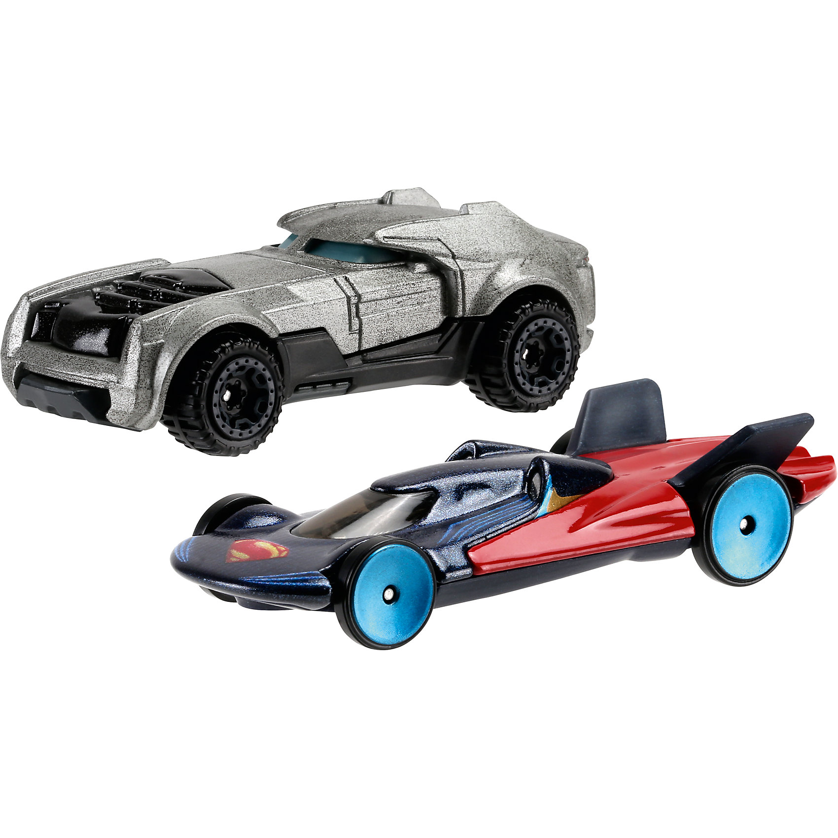 Машинки Бэтмен против Супермена, Hot Wheels Машинки Бэтмен против Супермена, Hot WheelsКоллекционные модели<br>Машинки Бэтмен против Супермена - это комплект из двух небольших машинок, принадлежащим главным героям нового фильма «Бэтмен против Супермена: На заре справедливости» Такой набор порадует любого мальчишку!<br>Машинки сделаны из качественных и безопасных для ребенка материалов. Одна - повторяет расцветкой костюм Бэтмена, вторая - Супермена.<br><br>Дополнительная информация:<br><br>цвет: разноцветный,<br>комплектация: 2 машинки.<br><br>Машинки Бэтмен против Супермена, 2 шт, Hot Wheels можно купить в нашем магазине.<br><br>Ширина мм: 200<br>Глубина мм: 165<br>Высота мм: 65<br>Вес г: 164<br>Возраст от месяцев: 36<br>Возраст до месяцев: 84<br>Пол: Мужской<br>Возраст: Детский<br>SKU: 4697984