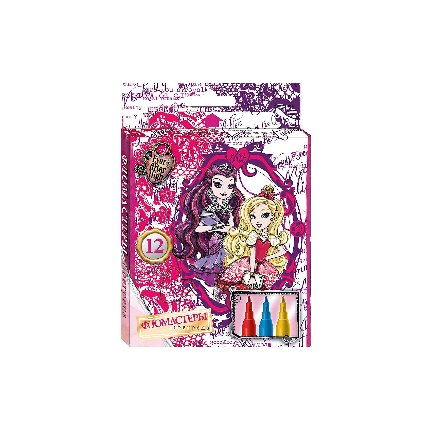 Фломастеры 12 цв., Ever After High Фломастеры 12 цв., Ever After HighФломастеры 12 цв., Ever After High (Долго и счастливо)– это прекрасный набор для детского творчества.<br>Фломастеры Ever After High (Долго и счастливо) предназначенные для рисования и раскрашивания, помогут вашей малышке создать неповторимые яркие картинки. Набор включает в себя фломастеры 12 ярких насыщенных цветов в разноцветных корпусах. Каждый фломастер оснащен плотным колпачком, надежно защищающим чернила от испарения. Пишущий край стержня достаточно тонкий, поэтому можно проводить ровные линии ярких цветов. Широкая гамма цветов удовлетворит самый взыскательный вкус, а рисунок на упаковке, изображающий учениц школы «Долго и счастливо» поднимет настроение любой девочке.<br><br>Дополнительная информация:<br><br>- В наборе: 12 фломастеров<br>- Материал корпуса: пластик<br>- Упаковка: картонная коробка с европодвесом<br>- Размер упаковки: 9х165х115 мм.<br>- Вес: 74 гр.<br><br>Фломастеры 12 цв., Ever After High (Долго и счастливо) можно купить в нашем интернет-магазине.<br><br>Ширина мм: 9<br>Глубина мм: 165<br>Высота мм: 115<br>Вес г: 74<br>Возраст от месяцев: 48<br>Возраст до месяцев: 96<br>Пол: Унисекс<br>Возраст: Детский<br>SKU: 4700007