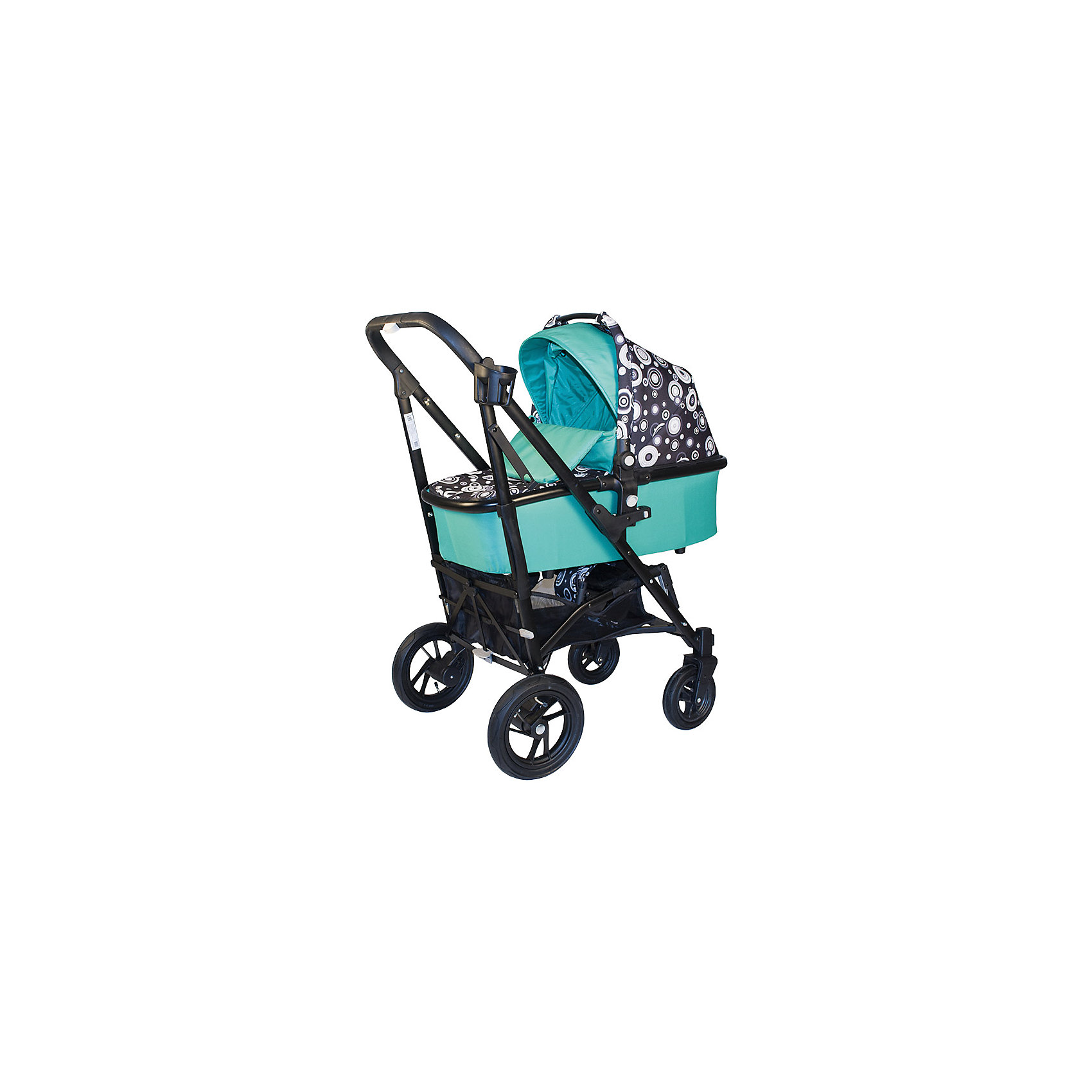 Коляска-трость BabyHit 2 в 1 DRIVE 2, черный/зеленый Коляска-трость BabyHit 2 в 1 DRIVE 2, черный/зеленыйКоляски 2 в 1<br>Универсальная модульная коляска Babyhit Drive2 <br><br>Коляска Drive представляет собой уникальное сочетание рамы с механизмом складывания по типу коляски-трости с надувными резиновыми колесами.<br>Основа коляски BabyHit Drive - это современная алюминиевая рама, которая обеспечивает достаточную легкость коляски при сохранении прочности конструкции. Механизм складывания коляски выполнен как у обычной коляски-трость, когда колеса при складывании разъезжаются в разные стороны. Такое складывание обеспечивает наиболее компактные размеры коляски в сложенном виде. Благодаря компактному типу складывания, коляска легко помещается в багажник автомобиля и не займет много места даже в небольшом помещении <br><br><br>Характеристика:<br><br>Люлька с ручкой переноской (размер спального места 75 х 34 см)<br>Рама складывается как коляска-трость<br>Капюшон «батискаф» на прогулочном сиденье и люльке<br>Съемный поручень прогулочного сидения<br>Регулируемая спинка прогулочного блока (положение «лежа»)<br>Колеса надувные: диаметр передних 18 см, диаметр задних 25 см<br>Передние поворотные колеса с фиксацией в положении «прямо»<br>Система амортизации на всех колесах<br>Багажная корзина<br>В комплекте:<br>2 полога, москитная сетка, дождевик, подстаканник, насос.<br><br>Вес коляски с прогулочным блоком: 11 кг<br>Вес коляски с люлькой: 13,5 кг<br><br>Ширина мм: 460<br>Глубина мм: 255<br>Высота мм: 970<br>Вес г: 17300<br>Возраст от месяцев: 0<br>Возраст до месяцев: 36<br>Пол: Унисекс<br>Возраст: Детский<br>SKU: 4703028