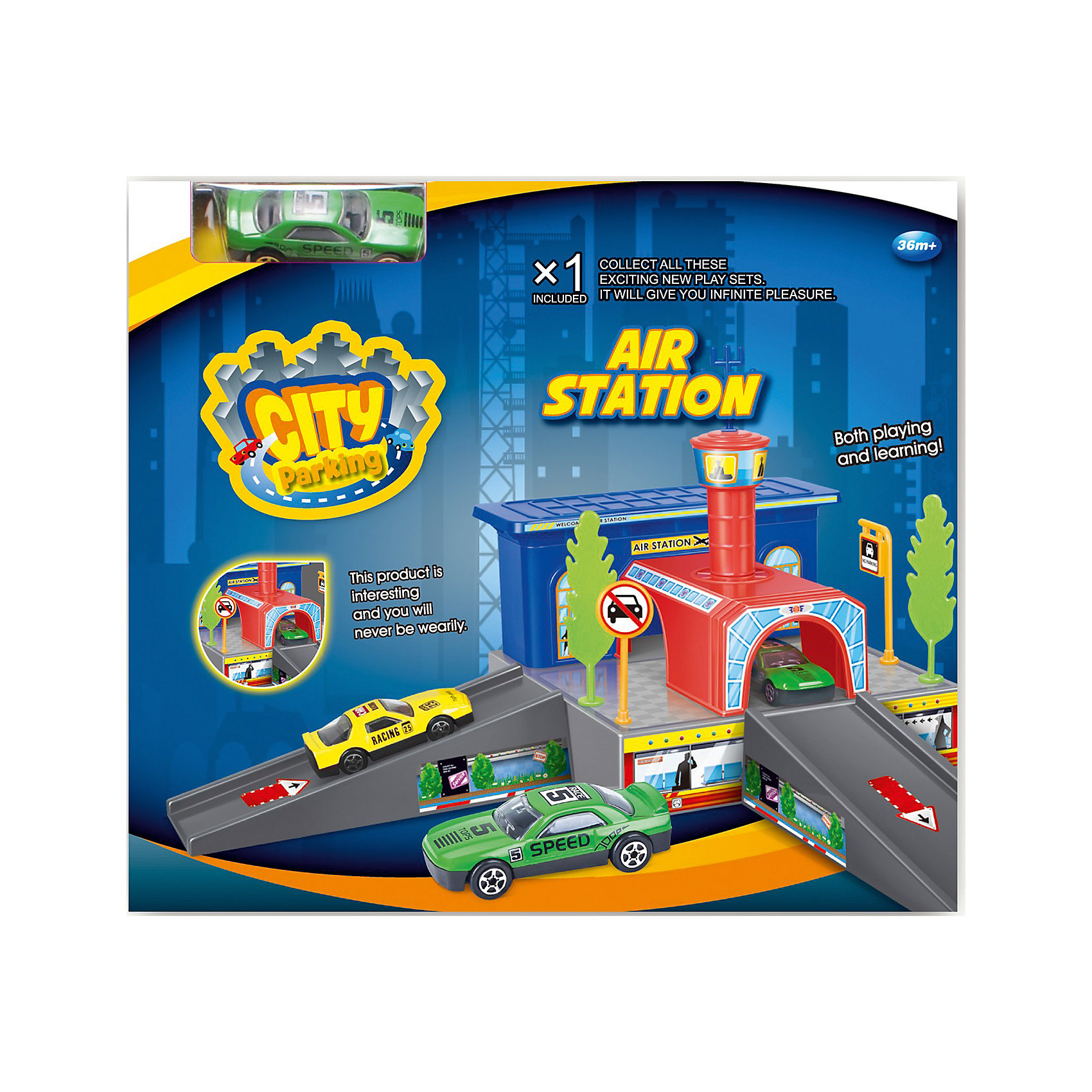Набор Аэропорт с машинкой, Dave Toy Набор Аэропорт с машинкой, Dave ToyИгровые наборы<br>Если вы задумались о том, что подарить ребенку, Игровой набор Аэропорт с 1 машинкой от компании Dave Toy то, что вам нужно! На первом уровне аэропорта прорисован зал ожидания с пассажирами. Въезд и выезд серого цвета в виде небольших мостиков, на которых стрелками обозначено направление движения. Если подняться к синему зданию аэропорта, то можно попасть в арку красного цвета, на крыше которой расположена вышка для наблюдений. Когда машинке нужно выехать, это можно сделать из той же арки. Вокруг расположены дорожные знаки и зеленые деревья.<br><br>Дополнительная информация:<br><br>Все детали игрового набора выполнены из качественного безопасного для детей материала. <br>В комплекте машинка с металлическом корпусом (дно машинки выполнено из пластика), лист наклеек и инструкция<br>Длина машинки 6 сантиметров<br><br>Набор Аэропорт с машинкой, Dave Toy можно купить в нашем магазине.<br><br>Ширина мм: 250<br>Глубина мм: 220<br>Высота мм: 60<br>Вес г: 450<br>Возраст от месяцев: 36<br>Возраст до месяцев: 84<br>Пол: Мужской<br>Возраст: Детский<br>SKU: 4708150