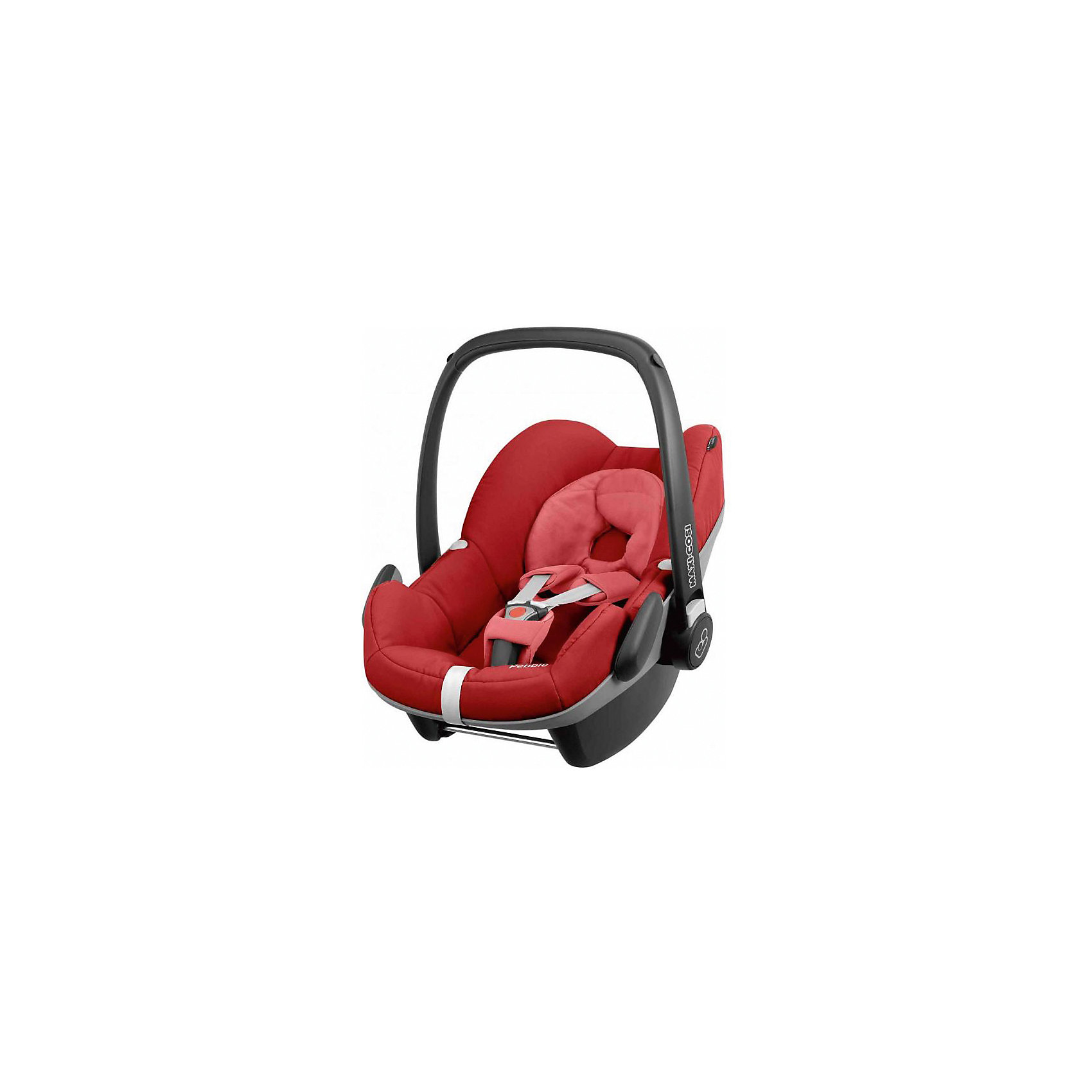 Автокресло Pebble 0-13 кг., Maxi-Cosi, Red Rumour Автокресло Pebble 0-13 кг., Maxi-Cosi, Red RumourНадежное высокотехнологичное автокресло-переноска позволит перевозить ребенка, не беспокоясь при этом о его безопасности. Оно предназначено для предназначено для детей весом до 13 килограмм. Такое кресло обеспечит малышу не только безопасность, но и удобство (регулируемая длина внутренних ремней и анатомическая подушка). Ребенок надежно фиксируется в кресле и ездит с комфортом.<br>Автокресло устанавливают против движения. Такое кресло дает возможность свободно путешествовать, ездить в гости и при этом быть рядом с малышом. Конструкция - очень удобная и прочная. Изделие произведено из качественных и безопасных для малышей материалов, оно соответствуют всем современным требованиям безопасности. Оно отлично показало себя на краш-тестах.<br> <br>Дополнительная информация:<br><br>цвет: красный;<br>материал: текстиль, пластик;<br>вес ребенка: от 0 до 13 кг;<br>вес кресла: 4 кг;<br>использование в качестве качалки;<br>анатомическая подушка;<br>внутренние ремни - трехточечные, с мягкими накладками;<br>регулировка высоты внутренних ремней;<br>дополнительная защита от боковых ударов;<br>регулировка глубины кресла в соответствии с весом ребенка;<br>ручка для переноски;<br>тент от солнца.<br><br>Автокресло Pebble 0-13 кг., Red Rumour от компании Maxi-Cosi можно купить в нашем магазине.<br><br>Ширина мм: 440<br>Глубина мм: 375<br>Высота мм: 720<br>Вес г: 4000<br>Возраст от месяцев: 0<br>Возраст до месяцев: 12<br>Пол: Унисекс<br>Возраст: Детский<br>SKU: 4709558