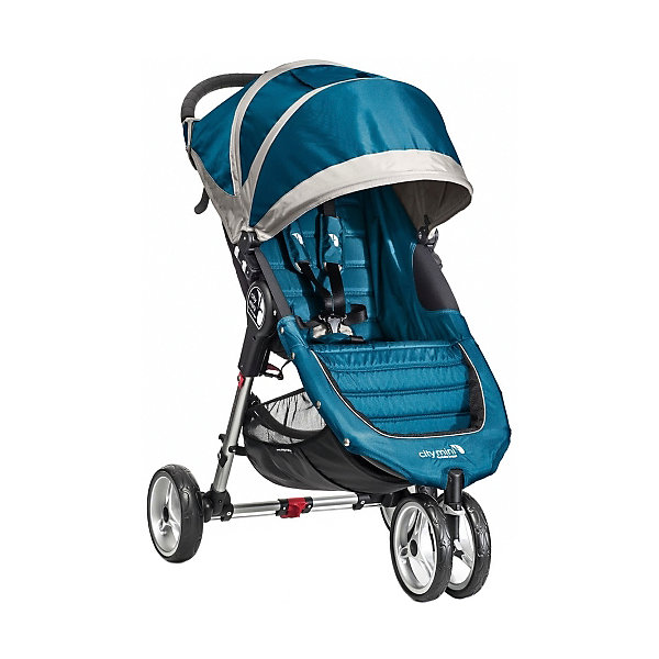 Прогулочная коляска Baby Jogger City Mini Single, бирюзовый-серый