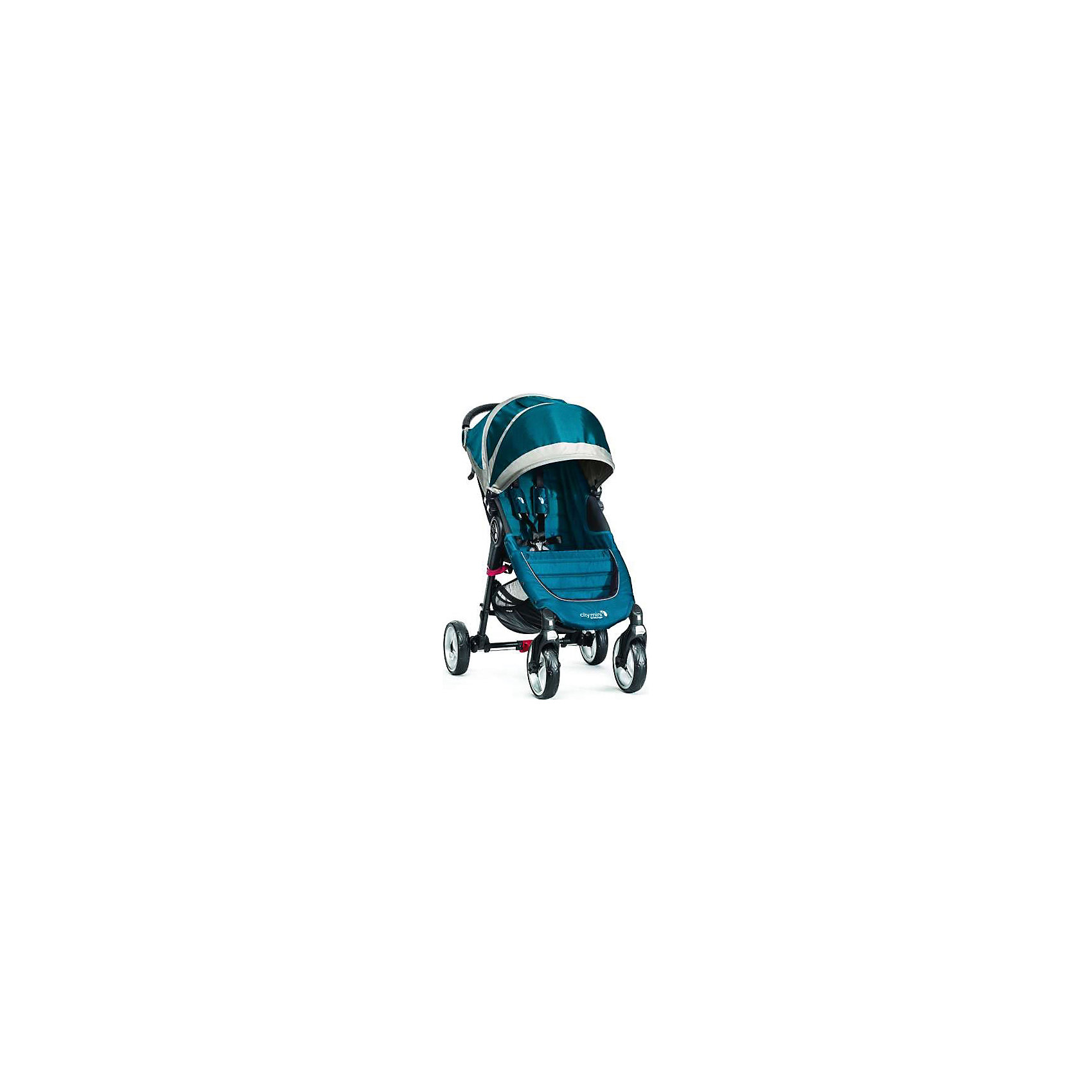 Прогулочная коляска Baby Jogger City Mini Single 4Wheel, бирюзовый-серый Прогулочная коляска Baby Jogger City Mini Single 4Wheel, бирюзовый-серыйПрогулочные коляски<br>Прогулочная коляска Baby Jogger City Mini Single - прекрасный вариант для детей и родителей, идеально подходит для городских прогулок и путешествий. Коляска имеет систему амортизации, передние поворотные колеса, небольшую ширину раны, что гарантирует удобство, манёвренность и проходимость. Модель легко складывается одной рукой, имеет систему автофиксации в сложенном виде, ножной тормоз. Удобное просторное сиденье эргономичной формы, глубокий капюшон с сетчатым окошком, регулируемая спинка обеспечат малышу спокойный и комфортный отдых, а пятиточечные страховочные ремни с мягкими накладками гарантируют безопасность. City Mini с легкостью заменит коляску-трость и при этом даст вам и вашему ребенку гораздо больше комфорта.<br><br>Дополнительная информация:<br><br>- Материал: алюминий, текстиль, резина, пластик.<br>- Размер: 100 x 61 x 105 см.<br>- Размер в сложенном виде: 76х61х25 см.<br>- Количество колес: 4.<br>- Тип складывания: книжка.<br>- Колеса съемные.<br>- Диаметр колес: 20 см.<br>- Ножной тормоз.<br>- Регулируемый наклон спинки (до 170 градусов).<br>- Пятиточечные ремни безопасности.<br>- Корзина для вещей.<br>- Сетчатый карман для мелочей. <br>- Глубокий капюшон с сетчатым окошком (закрывается). <br>- Система автофиксации коляски в сложенном виде.<br>- Полукруглая ручка удобной эргономичной формы.<br>- Максимальный вес ребенка: 23 кг.<br>- Вес: 7 кг. <br><br>Прогулочную коляску City Mini Single 4Wheel, Baby Jogger (Бэби Джоггер), бирюзово-серую можно купить в нашем магазине.<br><br>Ширина мм: 1000<br>Глубина мм: 610<br>Высота мм: 1050<br>Вес г: 11000<br>Возраст от месяцев: 6<br>Возраст до месяцев: 36<br>Пол: Унисекс<br>Возраст: Детский<br>SKU: 4711679