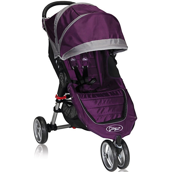 Прогулочная коляска Baby Jogger City Mini Single, фиолетово-серый