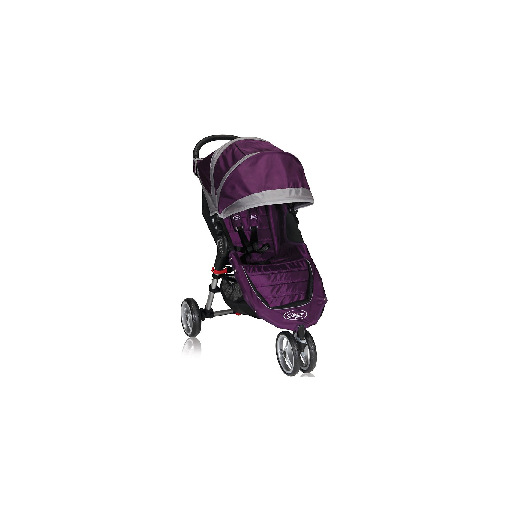 Прогулочная коляска Baby Jogger City Mini Single, фиолетово-серый Прогулочная коляска Baby Jogger City Mini Single, фиолетово-серыйПрогулочные коляски<br>Прогулочная коляска Baby Jogger City Mini Single - прекрасный вариант для детей и родителей, идеально подходит для городских прогулок и путешествий. Коляска имеет 3 колеса, переднее - сдвоенное, поворотное, гарантирует маневренность и проходимость. Модель легко складывается одной рукой, имеет систему автофиксации в сложенном виде, ножной тормоз. Удобное просторное сиденье эргономичной формы, глубокий капюшон с сетчатым окошком, регулируемая спинка обеспечат малышу спокойный и комфортный отдых, а пятиточечные страховочные ремни с мягкими накладками гарантируют безопасность. City Mini с легкостью заменит коляску-трость и при этом даст вам и вашему ребенку гораздо больше комфорта.<br><br>Дополнительная информация:<br><br>- Материал: алюминий, текстиль, резина, пластик.<br>- Размер: 73х60х106 см.<br>- Размер в сложенном виде: 76х60х20 см.<br>- Количество колес: 3 (переднее сдвоенное).<br>- Тип складывания: книжка.<br>- Колеса съемные.<br>- Диаметр колес: 20 см.<br>- Ножной тормоз.<br>- Регулируемый наклон спинки (до 170 градусов).<br>- Пятиточечные ремни безопасности.<br>- Корзина для вещей.<br>- Сетчатый карман для мелочей. <br>- Глубокий капюшон с сетчатым окошком (закрывается). <br>- Система автофиксации коляски в сложенном виде.<br>- Полукруглая ручка удобной эргономичной формы.<br>- Максимальный вес ребенка: 25 кг.<br>- Вес: 7 кг. <br><br>Прогулочную коляску City Mini Single, Baby Jogger (Бэби Джоггер), фиолетово-серую можно купить в нашем магазине.<br><br>Ширина мм: 990<br>Глубина мм: 610<br>Высота мм: 1040<br>Вес г: 10000<br>Возраст от месяцев: 6<br>Возраст до месяцев: 36<br>Пол: Унисекс<br>Возраст: Детский<br>SKU: 4711682