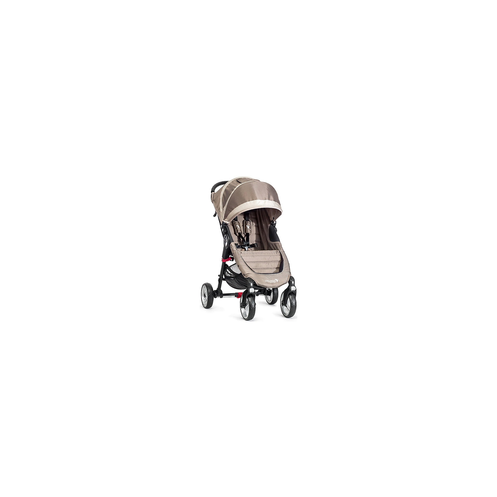 Прогулочная коляска Baby Jogger City Mini Single 4Wheel, песочно-серый Прогулочная коляска Baby Jogger City Mini Single 4Wheel, песочно-серыйПрогулочные коляски<br>Прогулочная коляска Baby Jogger City Mini Single - прекрасный вариант для детей и родителей, идеально подходит для городских прогулок и путешествий. Коляска имеет систему амортизации, передние поворотные колеса, небольшую ширину раны, что гарантирует удобство, манёвренность и проходимость. Модель легко складывается одной рукой, имеет систему автофиксации в сложенном виде, ножной тормоз. Удобное просторное сиденье эргономичной формы, глубокий капюшон с сетчатым окошком, регулируемая спинка обеспечат малышу спокойный и комфортный отдых, а пятиточечные страховочные ремни с мягкими накладками гарантируют безопасность. City Mini с легкостью заменит коляску-трость и при этом даст вам и вашему ребенку гораздо больше комфорта.<br><br>Дополнительная информация:<br><br>- Материал: алюминий, текстиль, резина, пластик.<br>- Размер: 100 x 61 x 105 см.<br>- Размер в сложенном виде: 76х61х25 см.<br>- Количество колес: 4.<br>- Тип складывания: книжка.<br>- Колеса съемные.<br>- Диаметр колес: 20 см.<br>- Ножной тормоз.<br>- Регулируемый наклон спинки (до 170 градусов).<br>- Пятиточечные ремни безопасности.<br>- Корзина для вещей.<br>- Сетчатый карман для мелочей. <br>- Глубокий капюшон с сетчатым окошком (закрывается). <br>- Система автофиксации коляски в сложенном виде.<br>- Полукруглая ручка удобной эргономичной формы.<br>- Максимальный вес ребенка: 23 кг.<br>- Вес: 7 кг. <br><br>Прогулочную коляску City Mini Single 4Wheel, Baby Jogger (Бэби Джоггер), песочно-серую можно купить в нашем магазине.<br><br>Ширина мм: 1000<br>Глубина мм: 610<br>Высота мм: 1050<br>Вес г: 10000<br>Возраст от месяцев: 6<br>Возраст до месяцев: 36<br>Пол: Унисекс<br>Возраст: Детский<br>SKU: 4711685