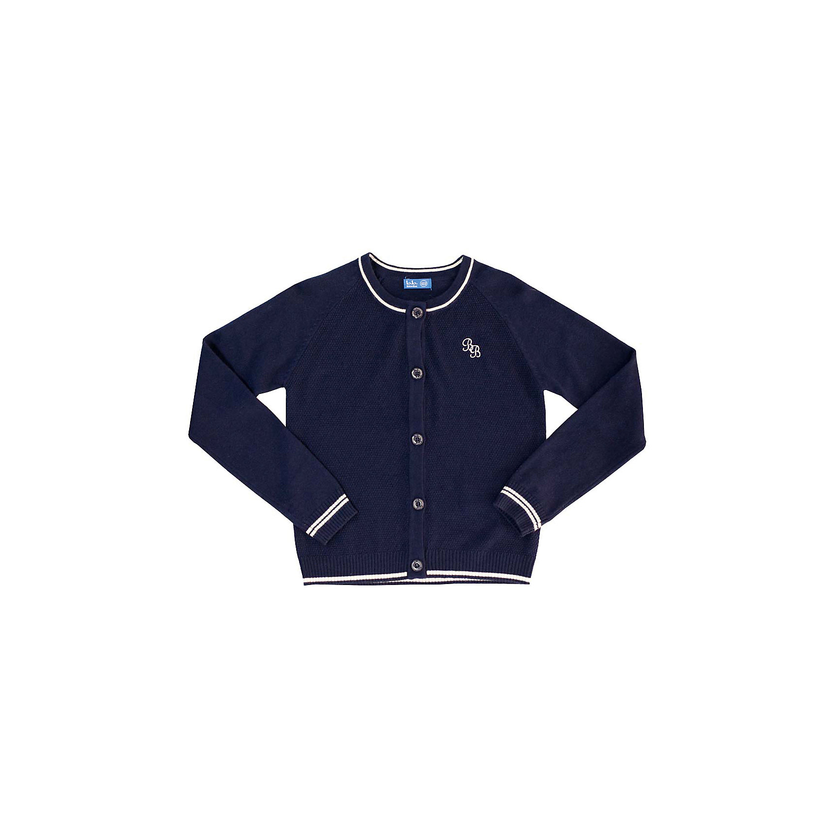 Жакет для девочки Button Blue Жакет для девочки Button BlueСвитера и кардиганы<br>Жакет для девочки от известного бренда Button Blue<br>Вязаный жакет подарит ученице тепло и комфорт, не нарушив делового стиля, необходимого для школы. Комбинация глади и фактурного типа вязания в одном изделии, контрастная отделка и небольшая фирменная вышивка делают изделия оригинальным и запоминающимся.<br>Состав:<br>15% шерсть 20% нейлон 65% акрил<br><br>Ширина мм: 190<br>Глубина мм: 74<br>Высота мм: 229<br>Вес г: 236<br>Цвет: синий<br>Возраст от месяцев: 144<br>Возраст до месяцев: 156<br>Пол: Женский<br>Возраст: Детский<br>Размер: 158,140,128,134,122,152,146<br>SKU: 4719162