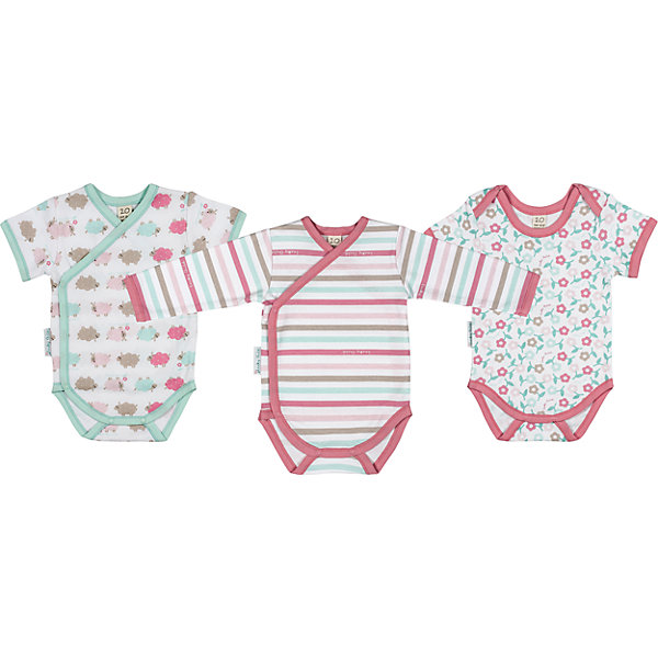 Боди для девочки 3шт. Lucky Child Боди для девочки 3шт. Lucky ChildБоди<br>Боди для девочки 3шт. Lucky Child<br>Высоко в горах, на заливных лугах живут добрые веселые овечки. А еще они живут на боди из коллекции от Лаки Чайлд названной в их честь. Боди с коротким рукавом из коллекции «Овечки» созданы для самых нежных малюток. Мягкая, приятная на ощупь ткань долго сохраняет свою прочность и не растягивается. Аккуратные швы на боди позволяют использовать его вместо пижамы. Все три модели из комплекта: с овечками, в цветочек и в полоску - отлично сочетаются с другими моделями коллекции, решенной в пяти видах рисунков.<br>Состав : 100% хлопок<br><br>Ширина мм: 157<br>Глубина мм: 13<br>Высота мм: 119<br>Вес г: 200<br>Цвет: белый<br>Возраст от месяцев: 6<br>Возраст до месяцев: 9<br>Пол: Женский<br>Возраст: Детский<br>Размер: 74/80,80/86,68/74,62/68,56/62<br>SKU: 4719536