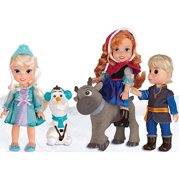 Игровой набор 5 кукол, 15 см, Холодное Сердце Игровой набор 5 кукол, 15 см, Холодное СердцеИгрушки<br>Это набор приведет в восторг всех поклонниц мультфильма Холодное сердце! В нем целых 5 фигурок любимых героев: Эльза, Анна, Стивен, а также Свен (олень) и Олаф (снеговик). Все куколки прекрасно детализированы и реалистично раскрашены, очень похожи на персонажей мультфильма. <br><br>Дополнительная информация:<br><br>- Материал: пластик, текстиль. <br>- Размер фигурок Эльзы, Стивена, Анны: 15 см. <br>- Голова, руки, ноги Эльзы, Стивена, Анны подвижные. <br>- 5 фигурок в наборе. <br><br>Игровой набор 5 кукол, 15 см, Холодное Сердце (Frozen), можно купить в нашем магазине.<br><br>Ширина мм: 370<br>Глубина мм: 260<br>Высота мм: 90<br>Вес г: 780<br>Возраст от месяцев: 36<br>Возраст до месяцев: 120<br>Пол: Женский<br>Возраст: Детский<br>SKU: 4720299