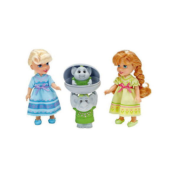 Игровой набор 2 куклы и Тролли, Холодное Сердце Игровой набор 2 куклы и Тролли, Холодное СердцеИгрушки<br>Характеристики товара:<br><br>- цвет: разноцветный;<br>- материал: текстиль, пластик;<br>- размер кукол: 15 см;<br>- комплектация: 2 куклы, тролли, камень;<br>- вес: 480 г.<br><br>Играть с фигурками из любимого мультфильма - вдвойне интереснее! Фигурки героев мультика Холодное Сердце очень красивые, они хорошо детализированы. Каждая фигурка отлично выполнена, похожа на героя мультика, поэтому игровой набор с ними станет желанным подарком для ребенка. В комплекте - принцессы Эльза и Анна в домашней одежде и с волосами, которые можно расчесывать. Также в наборе - фигурки троллей, которые можно прятать в камень. Такой набор отлично тренирует у ребенка разные навыки: играя с фигурками, ребенок развивает мелкую моторику, цветовосприятие, внимание, воображение и творческое мышление. <br>Изделие произведено из качественных проверенных материалов, безопасных для малышей.<br><br>Игровой набор 2 куклы и Тролли, Холодное Сердце, можно купить в нашем интернет-магазине.<br><br>Ширина мм: 300<br>Глубина мм: 195<br>Высота мм: 80<br>Вес г: 480<br>Возраст от месяцев: 36<br>Возраст до месяцев: 120<br>Пол: Женский<br>Возраст: Детский<br>SKU: 4720300