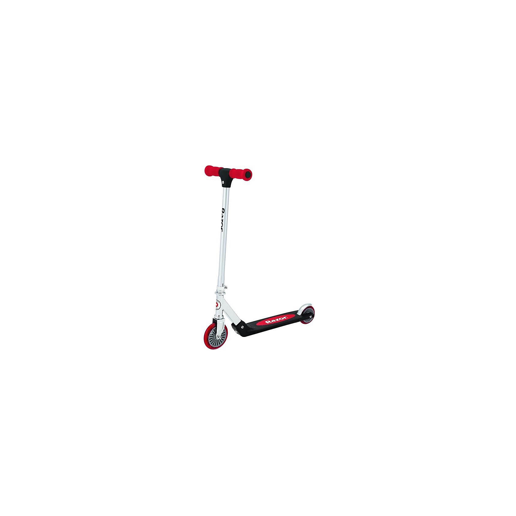 Самокат B120, Razor Самокат B120, RazorСамокаты<br>Характеристики товара:<br><br>• материал: металл, полимер<br>• цвет: чёрный/красный<br>• диаметр колес: 120 мм<br>• удобный руль <br>• максимальный вес: 50 кг<br>• задний тормоз<br>• удобная платформа<br>• небольшой вес<br>• надежные материалы<br>• продуманная безопасная конструкция<br>• стильный дизайн<br>• возраст: от 3 лет<br>• размер платформы: 29х10 см<br>• вес: 2 кг<br>• рост ребенка: от 80 до 120 см<br>• страна бренда: США<br><br>Подарить ребенку такой самокат - значит, помочь его развитию! Самокат способствует скорейшему развитию способности ориентироваться в пространстве, развивает физические способности, мышление и ловкость. Помимо этого, кататься на нём - очень увлекательное занятие!<br><br>Этот самокат выделяется устойчивым, с удобной платформой. Данная модель выполнена в стильном дизайне, отличается продуманной конструкцией - в ней минимум подвижных элементов, поэтому уровень безопасности для ребенка повышается. Благодаря небольшому весу и компактному размеру такой самокат легко возить с собой. Отличный подарок для активного ребенка!<br><br>Самокат B120 от бренда Razor можно купить в нашем интернет-магазине.<br><br>Ширина мм: 475<br>Глубина мм: 115<br>Высота мм: 240<br>Вес г: 2760<br>Возраст от месяцев: 60<br>Возраст до месяцев: 192<br>Пол: Унисекс<br>Возраст: Детский<br>SKU: 4720626