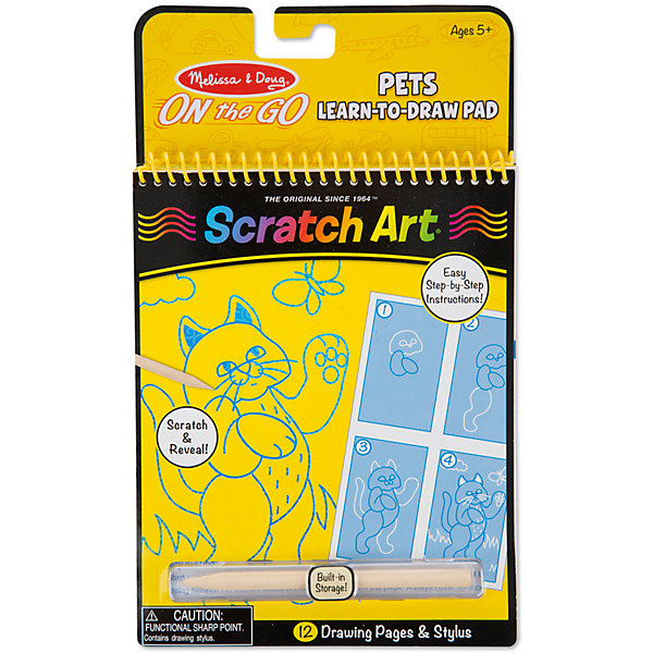 Набор гравюр Домашние животные, Scratch Art Набор гравюр Домашние животные, Scratch ArtГравюры для детей<br>Набор Домашние животные - это блокнот состоящий из 12 страничек, на которых малыш, следуя инструкции, сможет с помощью специальной волшебной палочки удалять защитный слой и увидеть чудесное преображение животных.<br>Набор будет прекрасным развивающим подарком, который обязательно понравится Вашей ребенку!<br><br>Дополнительная информация: <br><br>-Комплектация: 1 блокнот, 1 палочка для удаления защитного слоя, инструкция.<br>-Размер упаковки: 16x1x26 см<br>-Веc в упаковке: 136 г<br><br>Такой набор замечательно развивает сенсорные навыки, внимание, воображение, мышление, память, мелкую моторику рук и творческие способности.<br><br>Набор гравюр Домашние животные можно купить в нашем магазине.<br><br>Ширина мм: 160<br>Глубина мм: 10<br>Высота мм: 260<br>Вес г: 136<br>Возраст от месяцев: 60<br>Возраст до месяцев: 180<br>Пол: Унисекс<br>Возраст: Детский<br>SKU: 4720639