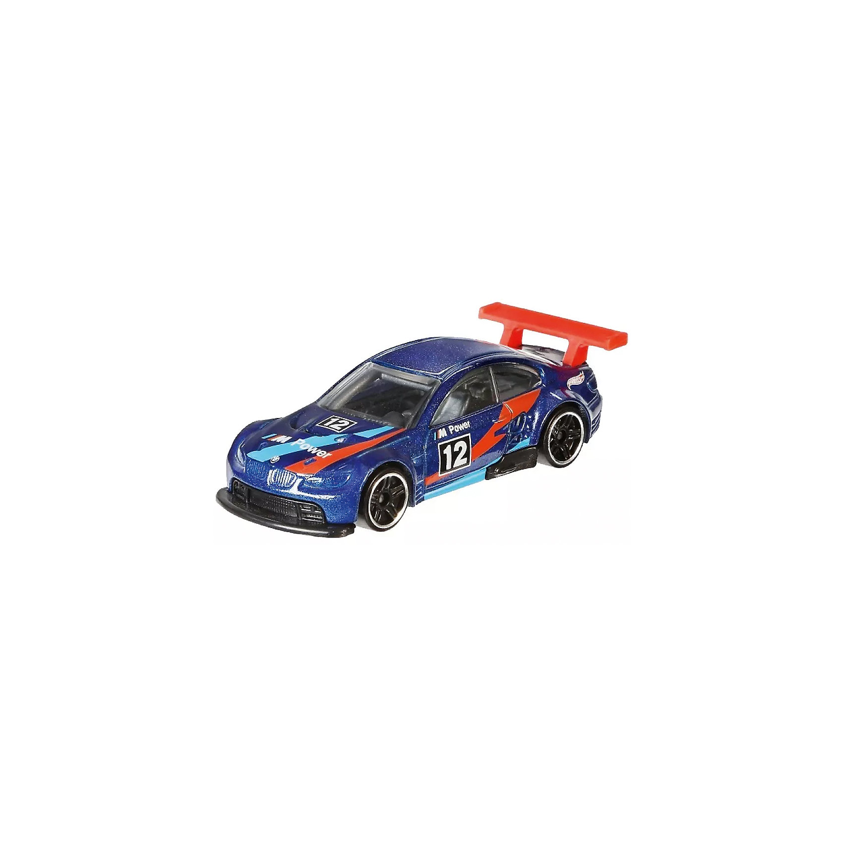 Машинка BMW, Hot Wheels Машинка BMW, Hot WheelsКоллекционная машинка BMW станет прекрасным подарком всем юным автолюбителям. Модель выполнена в масштабе 1:64, прекрасно детализирована, реалистично раскрашена - очень похожа на настоящий автомобиль. Игрушка выполнена из высококачественных прочных гипоаллергенных материалов безопасных для детей. Дополнительная информация: - Материал: пластик, металл. - Размер: около 7 см. - Масштаб: 1:64. - Колеса машин вращаются. Коллекционную машинку BMW, Hot Wheels (Хот Вилс) можно купить в нашем магазине.<br><br>Ширина мм: 166<br>Глубина мм: 107<br>Высота мм: 27<br>Вес г: 45<br>Возраст от месяцев: 36<br>Возраст до месяцев: 72<br>Пол: Мужской<br>Возраст: Детский<br>SKU: 4744618