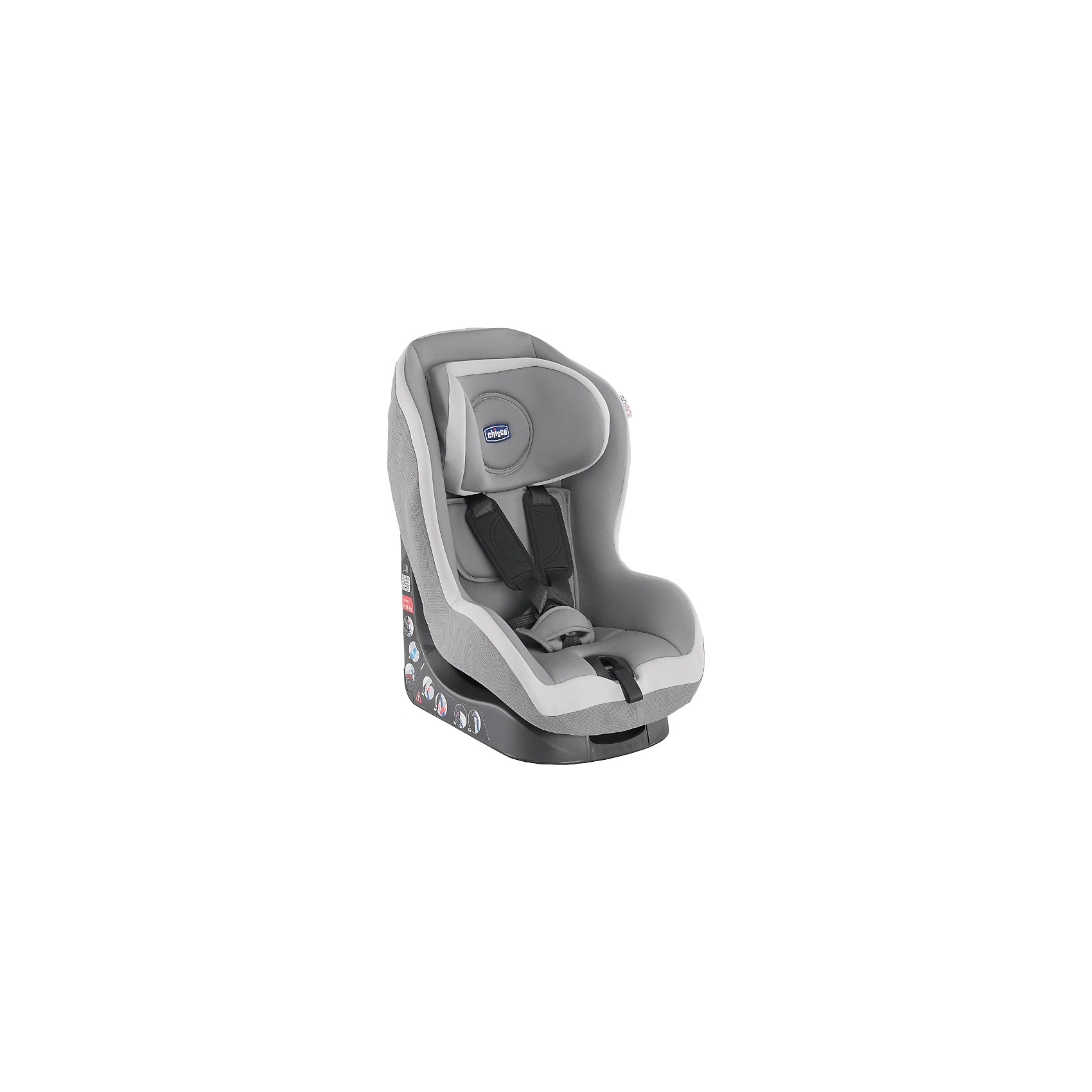 Автокресло Go-One, 9-18 кг., CHICCO, moon Автокресло Go-One, 9-18 кг., CHICCO, moonАвтокресло предназначено для перевозки детей от 1 года до 4 лет в автомобиле. <br>Безопасность при движении обеспечивает противоударная конструкция с прослойкой, которая минимизирует силу удара. В автокресло встроен собственный ремень безопасности, который имеет единую систему натяжения и регулируется по росту ребенка. У подголовника автокресла 6 позиций, установить в одну из них можно легко, одним движением, благодаря эксклюзивной системе безопасности. Сидение автокресла GO-ONE удобное, широкое и комфортное, имеет 5 разных положений. Мягкая обивка чехла выполнена из качественных дышащих тканей. А новые очень крепкие плечевые ремни не скручиваются, что обеспечит малышу необходимый комфорт и безопасность.<br><br>Особенности:<br>- Для детей от 1 года до 4-х лет (от 9 до 18 кг.)<br>- Имеет 5 положений наклона спинки;<br>- Подголовник регулируется по высоте - 6 позиций;<br>- Кресло имеет противоударную конструкцию с прослойкой;<br>- Чехол из воздухопроницаемой ткани легко снимается и стирается;<br>- Ребенок фиксируется в кресле внутренним ремнем автокресла;<br>- Отвечает Европейским стандартам качества ECE R44/04<br>- Кресло крепится в автомобиле с помощью штатных ремней безопасности.<br><br>Дополнительная информация:<br><br>- Цвет: Moon.<br>- Вес ребенка: до 18 кг.<br>- Материал: пластик, полиэстер.<br>- Размеры автокресла: 42х72х52 см.<br>- Вес в упаковке: 14,5 кг.<br><br>Купить автокресло Go-One CHICCO в цвете Moon, можно в нашем магазине.<br><br>Ширина мм: 885<br>Глубина мм: 425<br>Высота мм: 505<br>Вес г: 10080<br>Возраст от месяцев: 12<br>Возраст до месяцев: 36<br>Пол: Унисекс<br>Возраст: Детский<br>SKU: 4751862