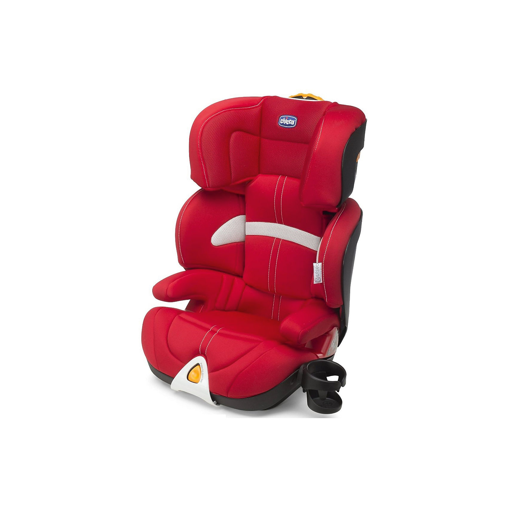 Автокресло CHICCO OASYS 2-3, 15-36 кг, fire Автокресло CHICCO OASYS 2-3, 15-36 кг, fireГруппа 2-3 (От 15 до 36 кг)<br>Это замечательное новое автокресло от Chicco, которое растет вместе с Вашим ребенком!<br>Кресло имеет отличную защиту от боковых ударов. Спинка и подголовник регулируются независимо друг от друга.<br><br>Особенности:<br>- Для детей от 3-х до 12 лет (от 15 до 36 кг.)<br>- Имеет 4 положения наклона;<br>- Специальная кнопка легко позволяет перевести спинку кресла в нужное положение;<br>- Кресло имеет отличные показатели по безопасности, хорошую боковую защиту от ударов;<br>- Подголовник кресла и спинка регулируются независимо друг от друга;<br>- Легко устанавливается;<br>- Есть подстаканник;<br>- Чехол из воздухопроницаемой ткани легко снимается и стирается;<br>- В кресле обеспечивается хорошая вентиляция, ребенок не потеет;<br>- Ребенок фиксируется в кресле штатным ремнем безопасности автомобиля;<br>- Отвечает Европейским стандартам качества ECE R44/04<br>- Кресло крепится в автомобиле с помощью штатных ремней безопасности автомобиля.<br><br>Дополнительная информация:<br><br>- Цвет: Fire.<br>- Вес ребенка: до 36 кг.<br>- Материал: металл, текстиль, пластик.<br>- Размер автокресла 44 x 66/84 x 42 см.<br>- Вес в упаковке: 7,8 кг.<br><br>Купить автокресло OASYS 2-3 CHICCO в цвете Fire, можно в нашем магазине.<br><br>Ширина мм: 460<br>Глубина мм: 430<br>Высота мм: 750<br>Вес г: 7070<br>Возраст от месяцев: 36<br>Возраст до месяцев: 144<br>Пол: Унисекс<br>Возраст: Детский<br>SKU: 4751871