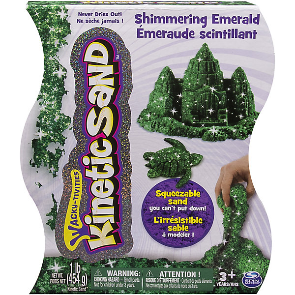 Песок для лепки Kinetic sand "Драгоценные камни", 455гр, в ассортименте