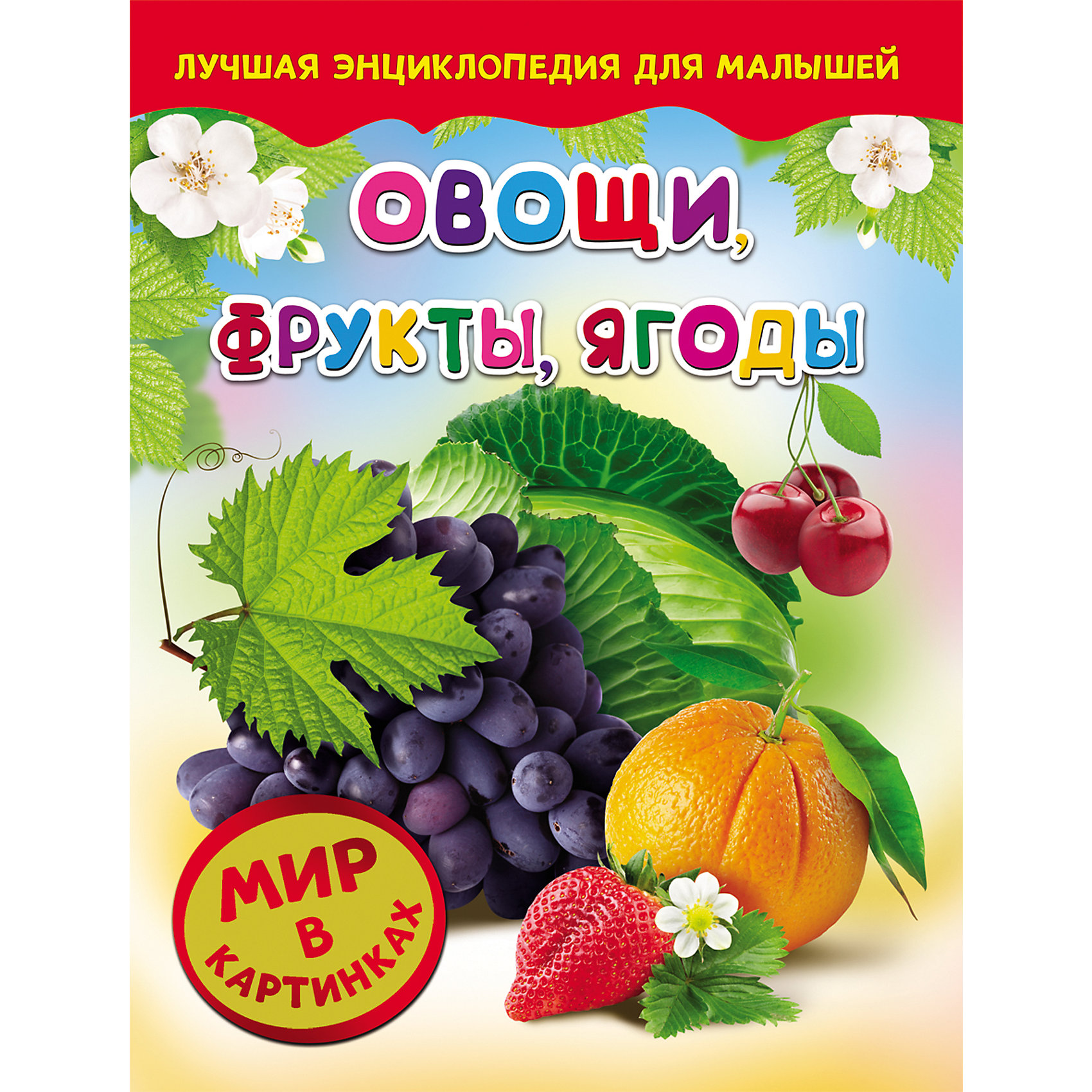 Книжки про овощи и фрукты для детей