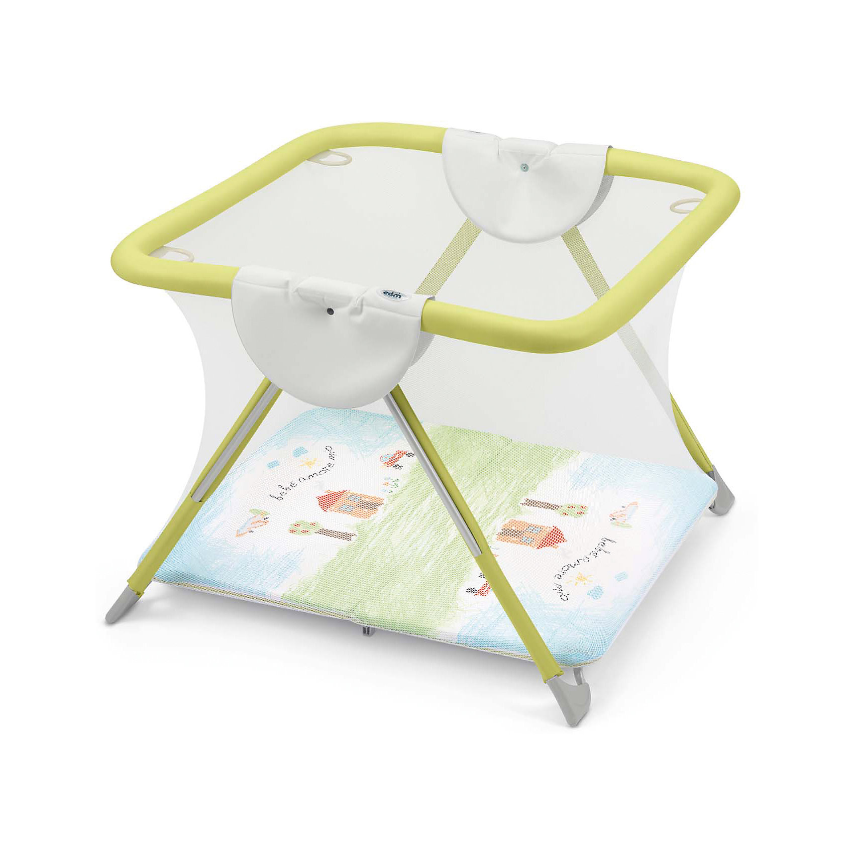 Игровой манеж America, CAM, салатовый Bebe amore mio Игровой манеж America, CAM, салатовый Bebe amore mioИгровые манежи<br>Основные характеристики:<br>предназначен для детей в возрасте от 5 до 24 месяцев, весом до 15 кг<br>крепкий и безопасный<br>боковые, фронтальные и задние упоры во избежание переворачивания манежа с ребенком<br>мягкий бортик, изготовленный из более устойчивого и крепкого пвх, для предотвращения его повреждения зубами ребенка<br>можно использовать как в помещении, так и на природе<br>надежное практичное дно<br>защитная сетка по периметру манежа<br>четыре резиновых ручки, помогающие малышу подниматься на ноги<br>4 ножки с покрытием не царапающим половые покрытия<br>легко складывается по принципу книжки, что обусловливает его компактность<br>легко моется губкой<br>Приятные особенности манежа Cam America: это идеальное приспособление, способное обезопасить вашего подвижного малыша. Изделие обладает квадратной формой с закрытыми стенками, оснащен великолепным цветным дном, что, несомненно, порадует кроху. Манеж имеет компактные размеры благодаря системе легкого складывания, защитную сетку и четыре резиновые ручки, помогающие малышу подняться на ноги.<br>Общие размеры:<br>в разложенном виде (шxгxв) 118x110x75 см<br>в сложенном виде (шxгxв) 118x23x72 см<br><br>Ширина мм: 1145<br>Глубина мм: 200<br>Высота мм: 1005<br>Вес г: 19000<br>Возраст от месяцев: 6<br>Возраст до месяцев: 36<br>Пол: Унисекс<br>Возраст: Детский<br>SKU: 4761352