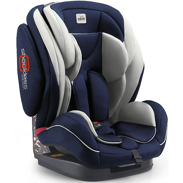 Автокресло CAM Regolo с Isofix, 9-36 кг, синий Автокресло CAM Regolo с Isofix, 9-36 кг, синийАвтокресла с креплением Isofix<br>Автокресло Regolo с Isofix, CAM - комфортная надежная модель, которая сделает поездку Вашего ребенка приятной и безопасной. Благодаря особой конструкции автокресло может использоваться в течении длительного времени и охватывает весовые категории детей от 9 месяцев до<br>12 лет. Комфортное кресло оснащено эргономичной спинкой с регулируемым углом наклона (5 положений) и обеспечивает удобство сидения во время длительных поездок. Подголовник регулируется по высоте в зависимости от роста ребенка. Для малышей предусмотрен мягкий<br>анатомический вкладыш. Регулируемые 5-точечные ремни безопасности с мягкими плечевыми накладками надежно удерживают ребенка в кресле. Противоударный каркас и усиленная боковая защита уберегут ребёнка от серьезных травм. <br><br>Автокресло устанавливается лицом вперед, по ходу движения автомобиля с помощью штатных ремней безопасности (имеется встроенная направляющая ремня) и системы Isofix. Для детей постарше (2-й группы, 15-36 кг.) ремни автокресла можно снять и использовать штатные ремни автомобиля, которые фиксируются специальными ограничителями. Кресло изготовлено из высококачественных материалов, износостойкие тканевые чехлы снимаются для чистки или стирки при температуре 30 градусов. Соответствует европейскому стандарту безопасности ECE<br>R44/04. Рассчитано на детей от 9 месяцев до 12 лет, весом 9-36 кг.<br><br><br>Дополнительная информация: <br><br>- Цвет: шоколад.<br>- Вес ребенка: 9-36 кг. (9 мес.-12 лет).<br>- Группа 1-2-3.<br>- Материал: пластик, текстиль. <br>- Размеры кресла: 52 x 50 x 64 см. <br>- Вес: 10,9 кг.<br><br>Автокресло Regolo с Isofix, 9-36 кг., CAM, шоколад, можно купить в нашем интернет-магазине.<br><br>Ширина мм: 465<br>Глубина мм: 460<br>Высота мм: 815<br>Вес г: 12000<br>Возраст от месяцев: 6<br>Возраст до месяцев: 144<br>Пол: Унисекс<br>Возраст: Детский<br>SKU: 4761367